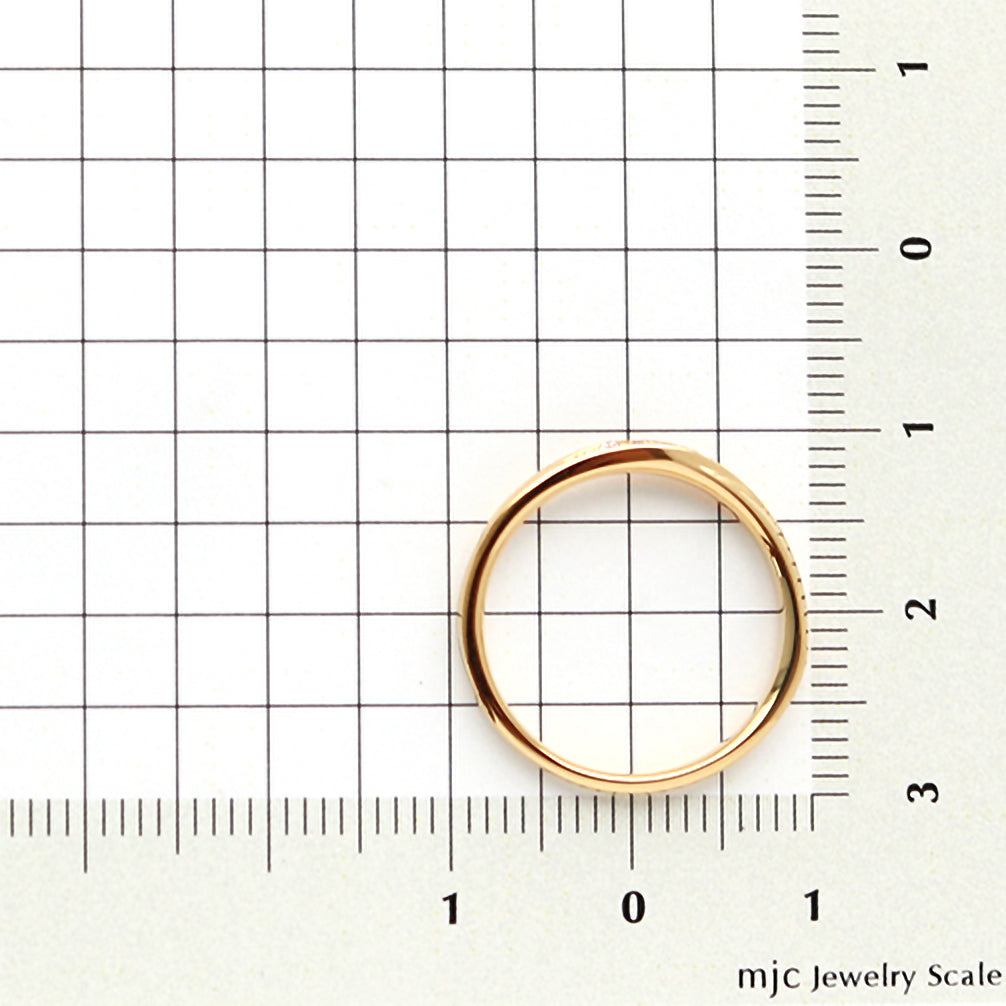 ダイヤモンド K18リング(ピンクゴールド/4月誕生石)《LU00101-PG》