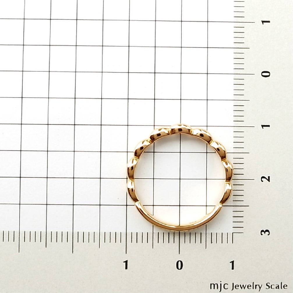 K18リング(ピンクゴールド)《LU00103-PG》