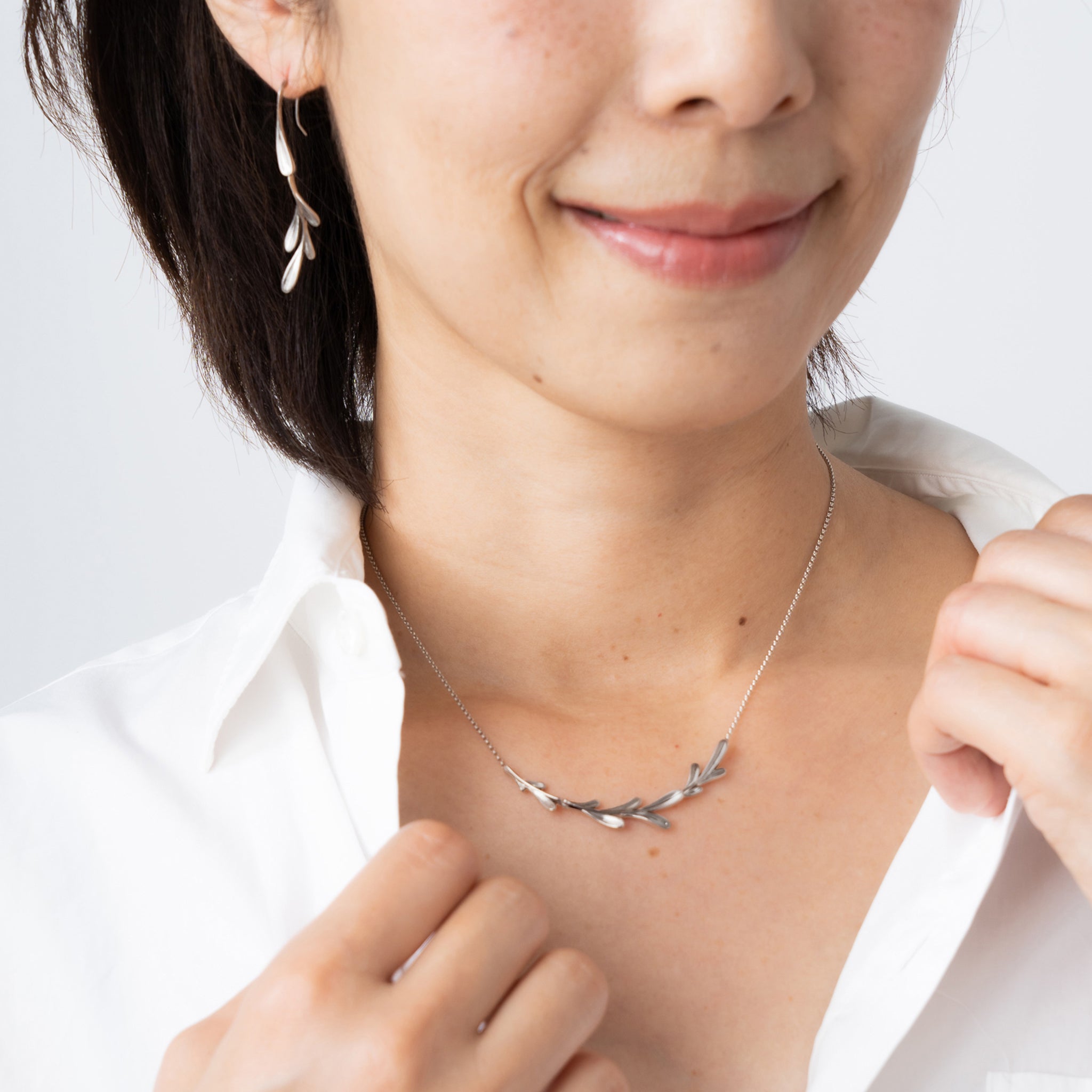 シルバーピアス《M0010004》