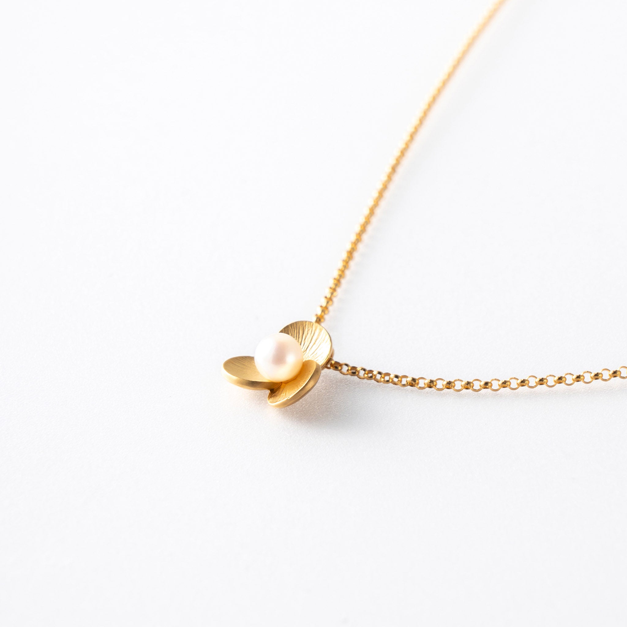 パール シルバーネックレス(アコヤ真珠/6月誕生石)《M0010011》