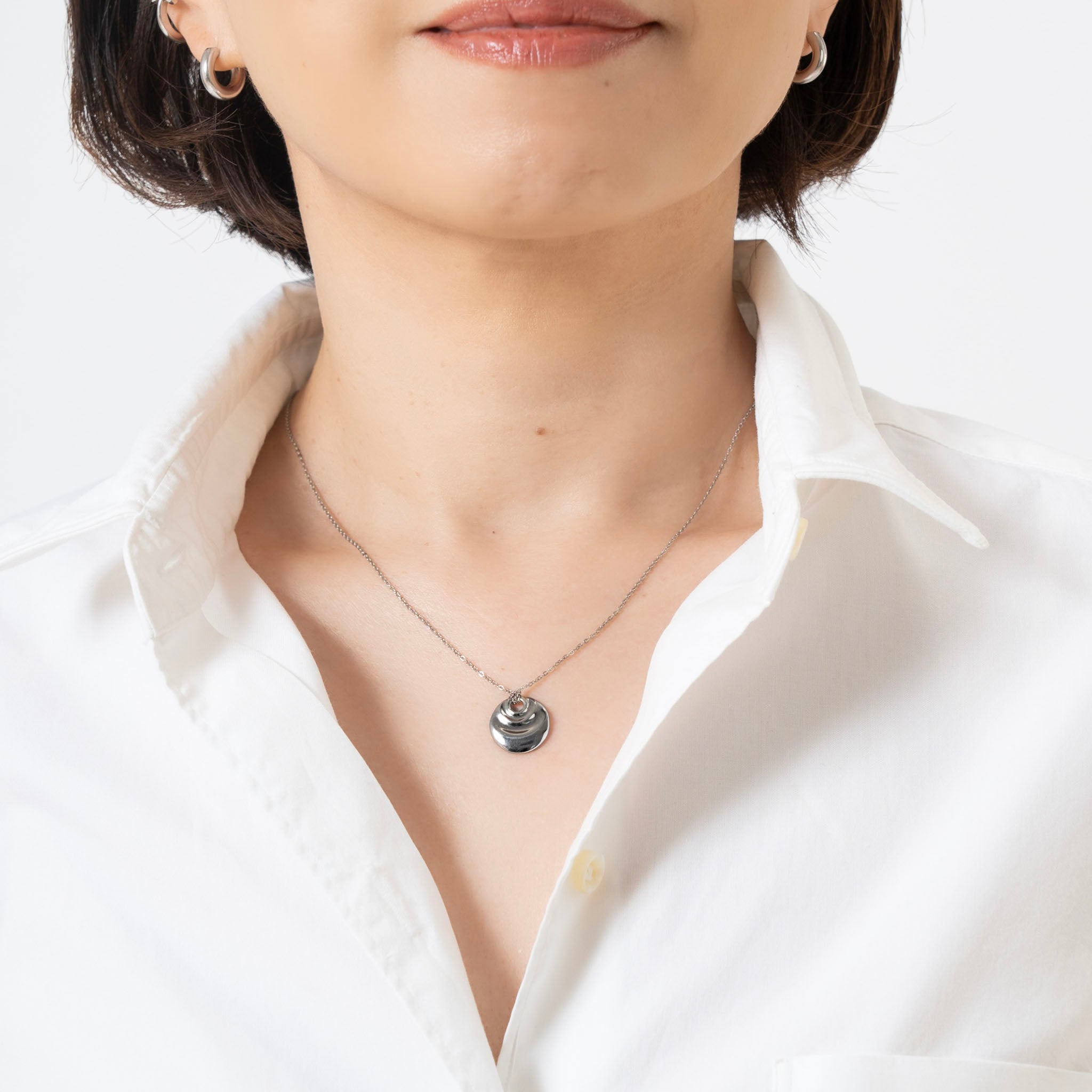 シルバーネックレス《M0010014》