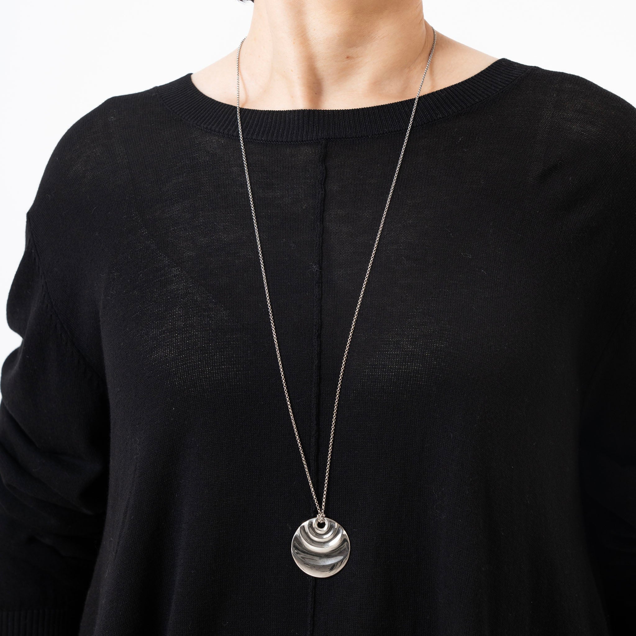 シルバーネックレス(ロング/90cm)《M0010015》