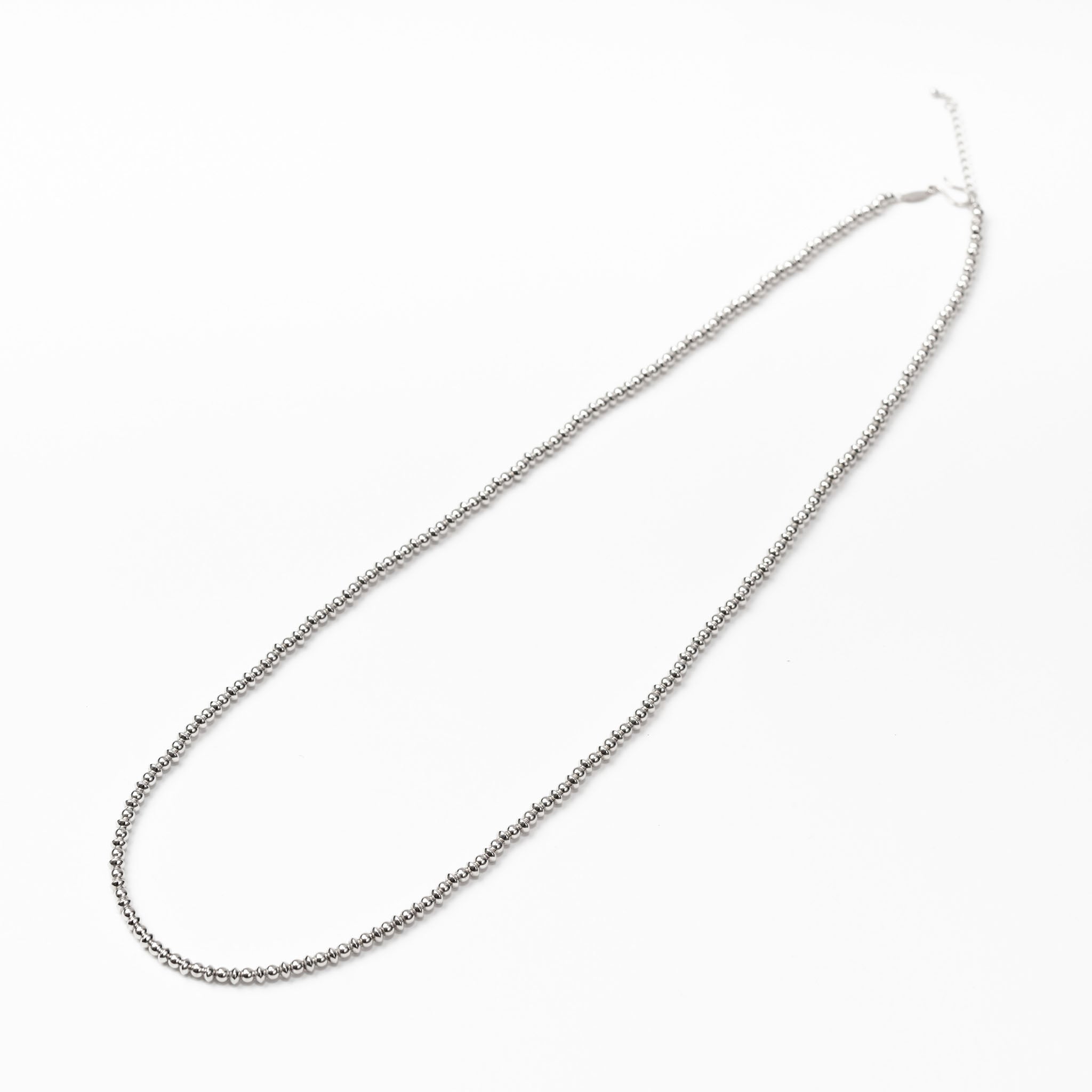 シルバーネックレス(ロング/80cm)《M0010035》