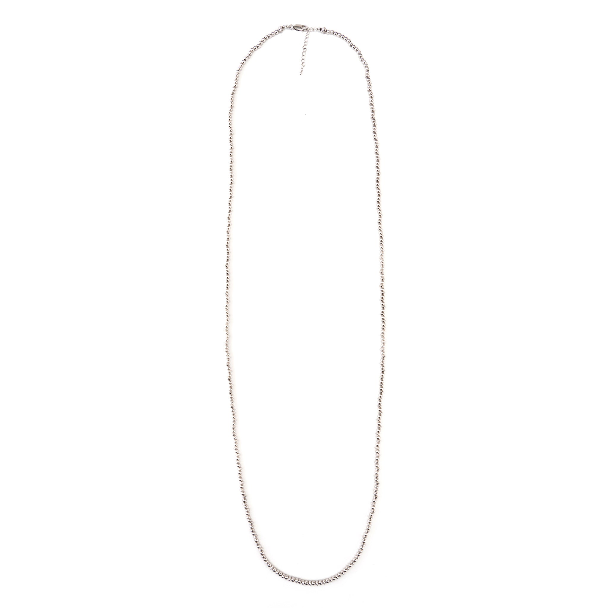 シルバーネックレス(ロング/121cm)《M0010040》