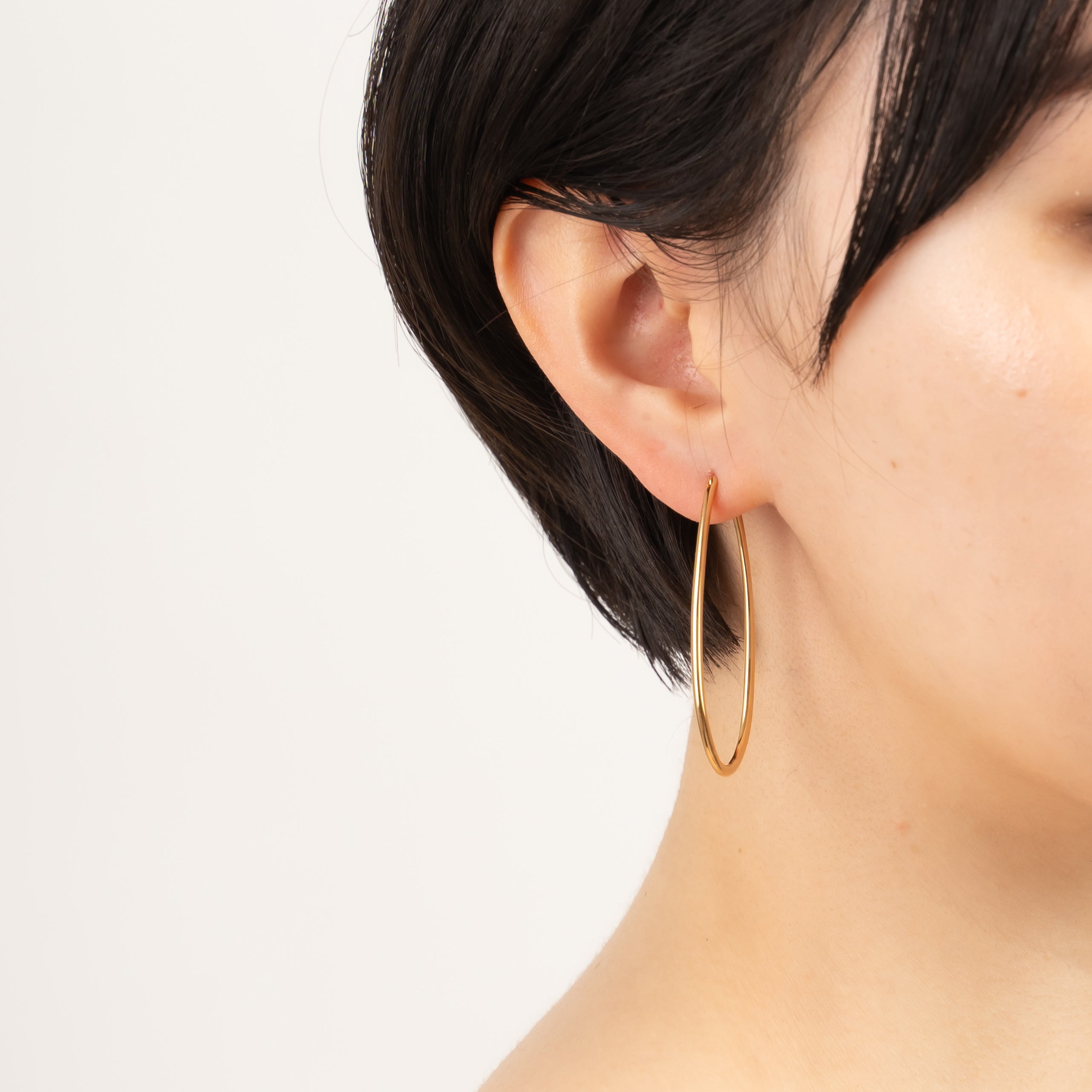 シルバーピアス(フープ)《M0010041》