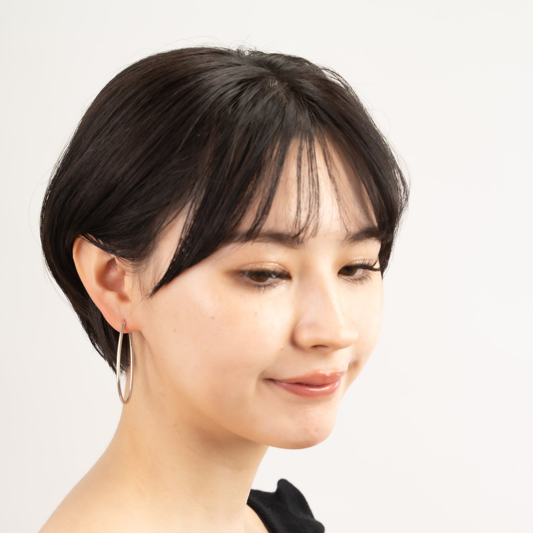 シルバーピアス(フープ)《M0010042》