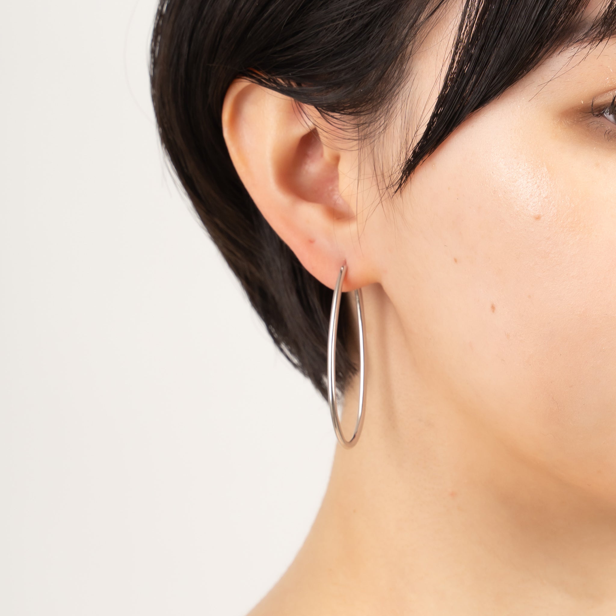 シルバーピアス(フープ)《M0010042》