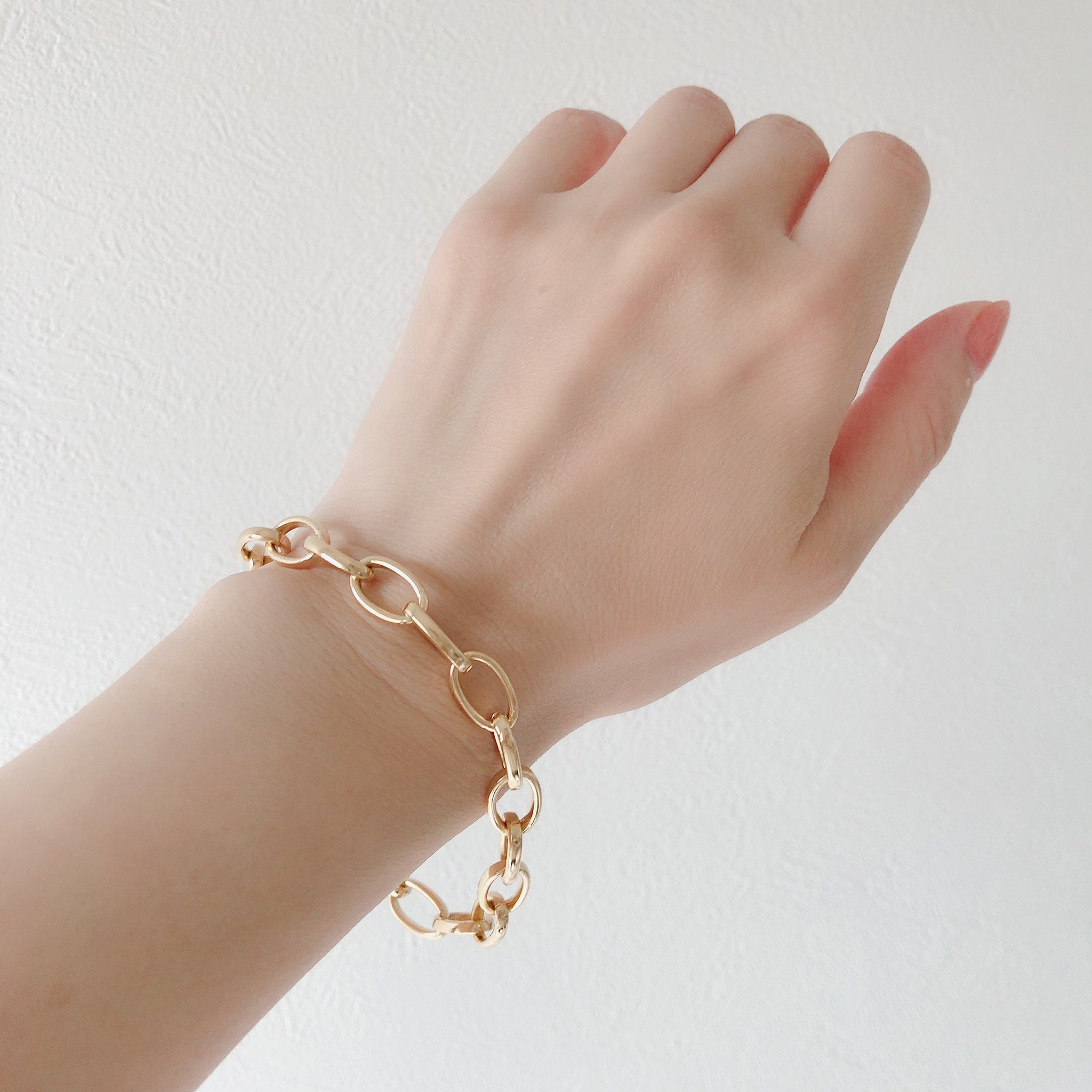 シルバーブレスレット(Lサイズ/21cm)《M0010049-L》