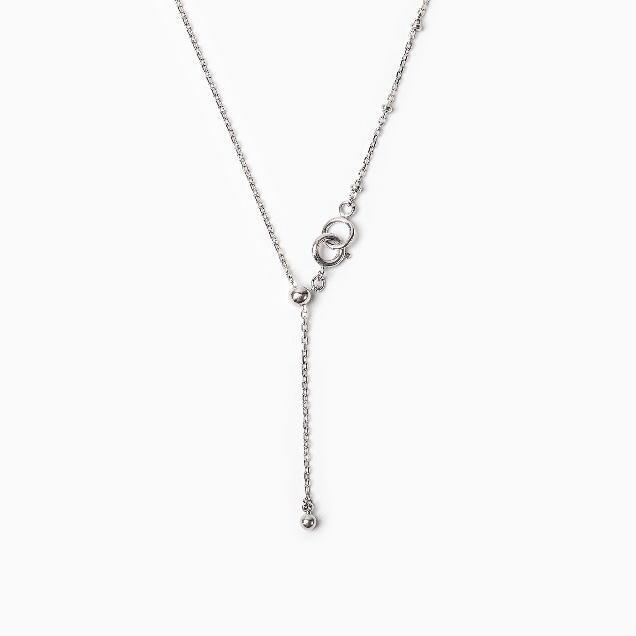 シルバーネックレス(ハートモチーフ)《M0010077》