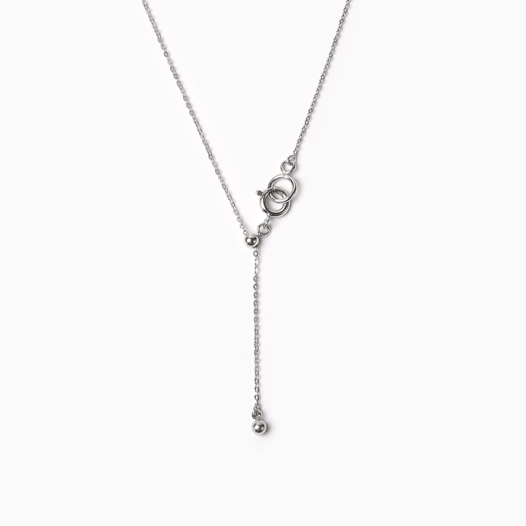 シルバーネックレス(ハートモチーフ)《M0010079》