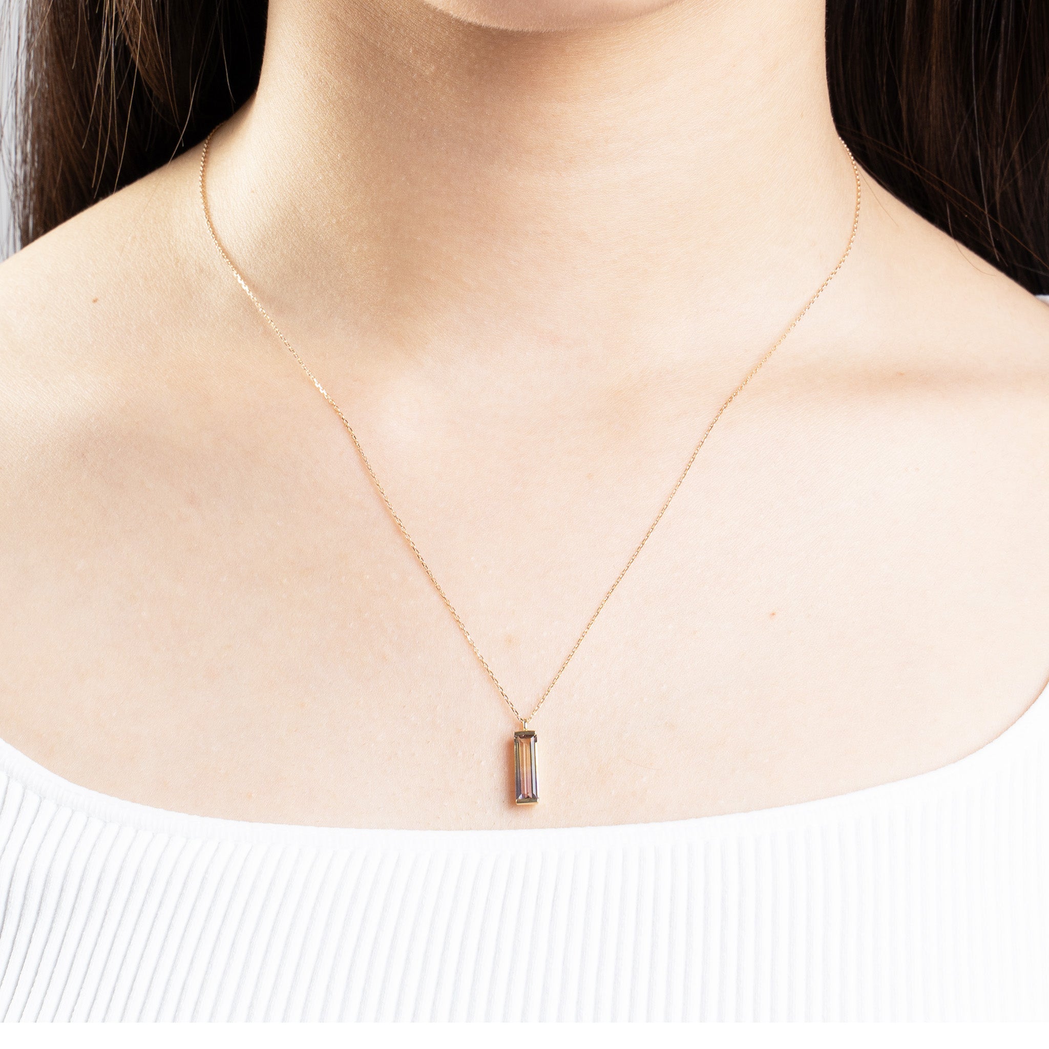 アメトリン K10ネックレス《M0060012》