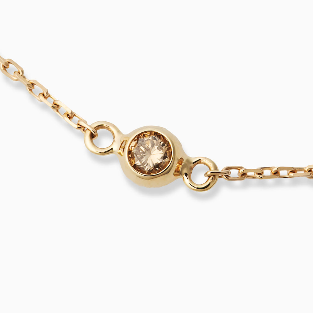 パール/ダイヤモンド K10ブレスレット(アコヤ真珠)《M0060031》