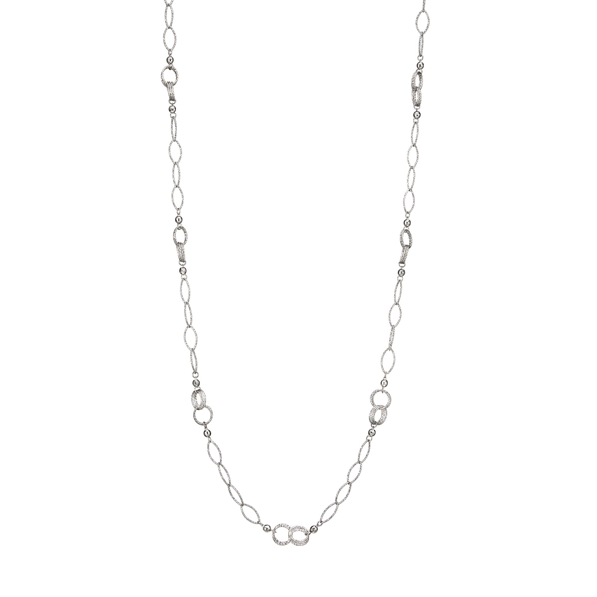 プラチナネックレス(ロング/70cm)《M0070004》