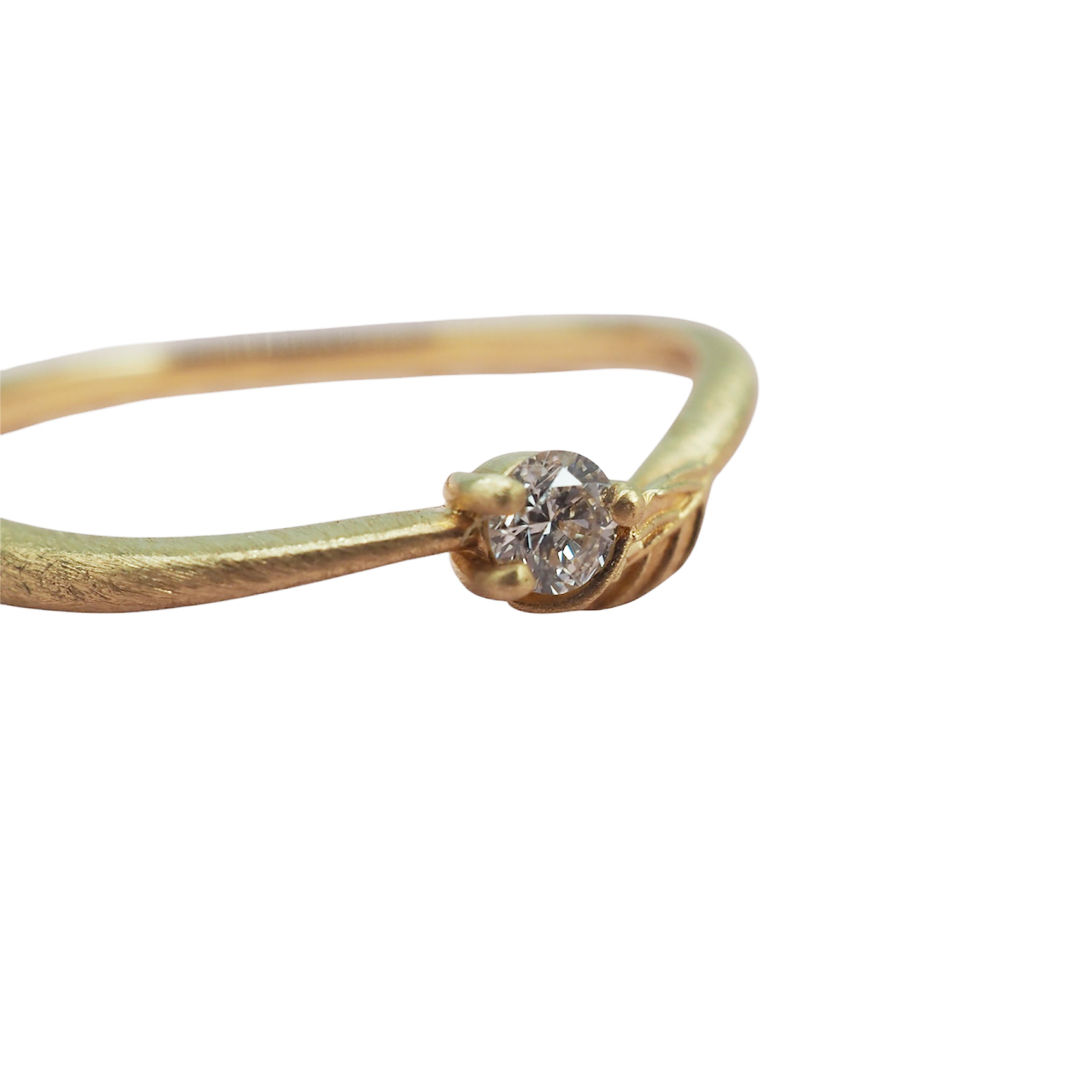 ダイヤモンド K10リング(4月誕生石)《M0090001》