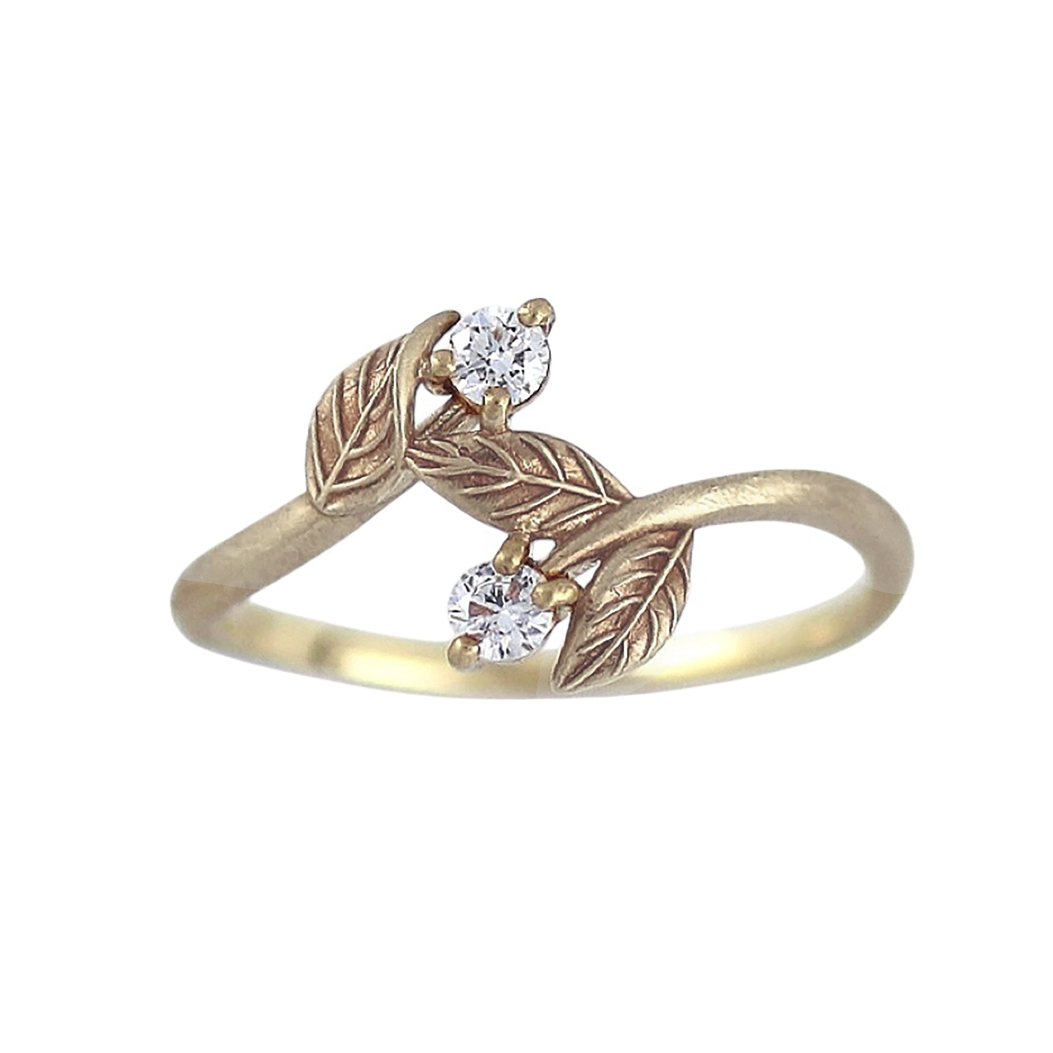 ダイヤモンド K10リング(4月誕生石)《M0090011》