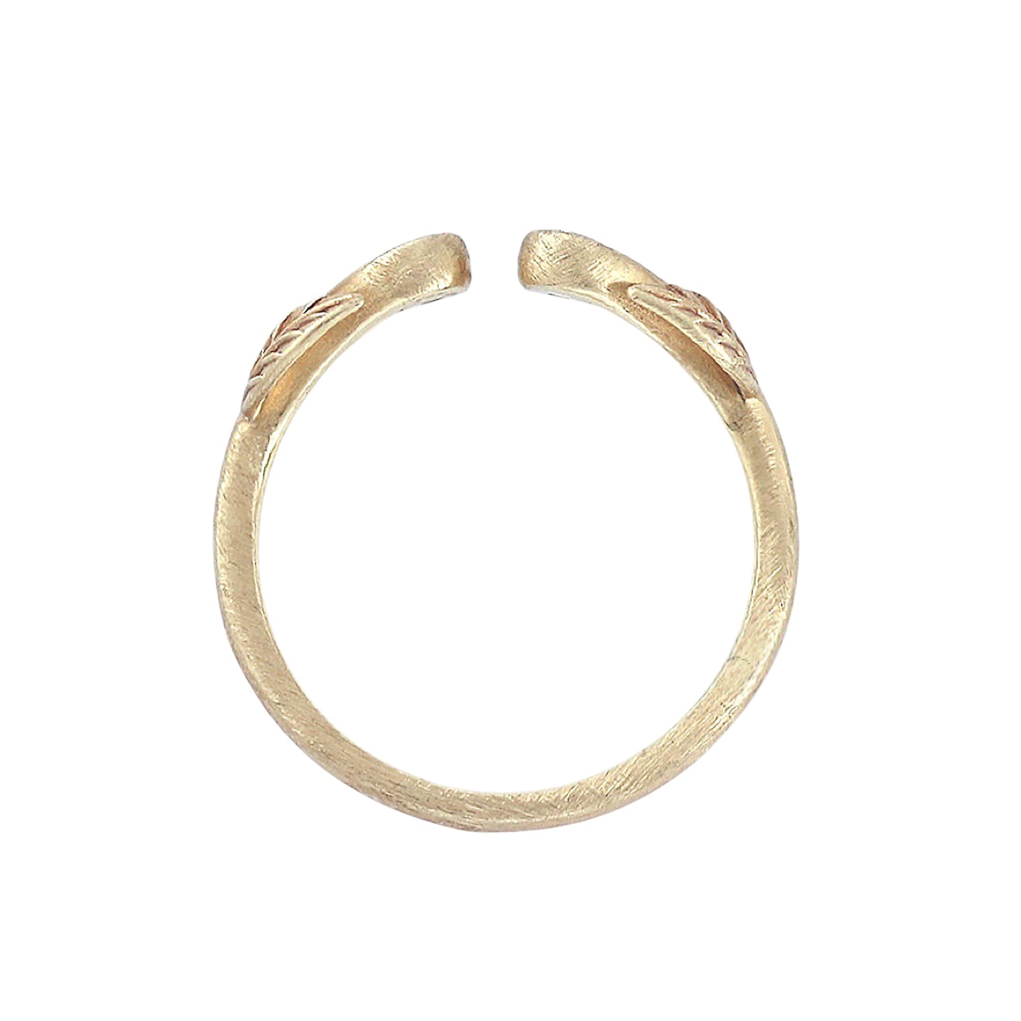 ダイヤモンド K10リング(4月誕生石)《M0090012》