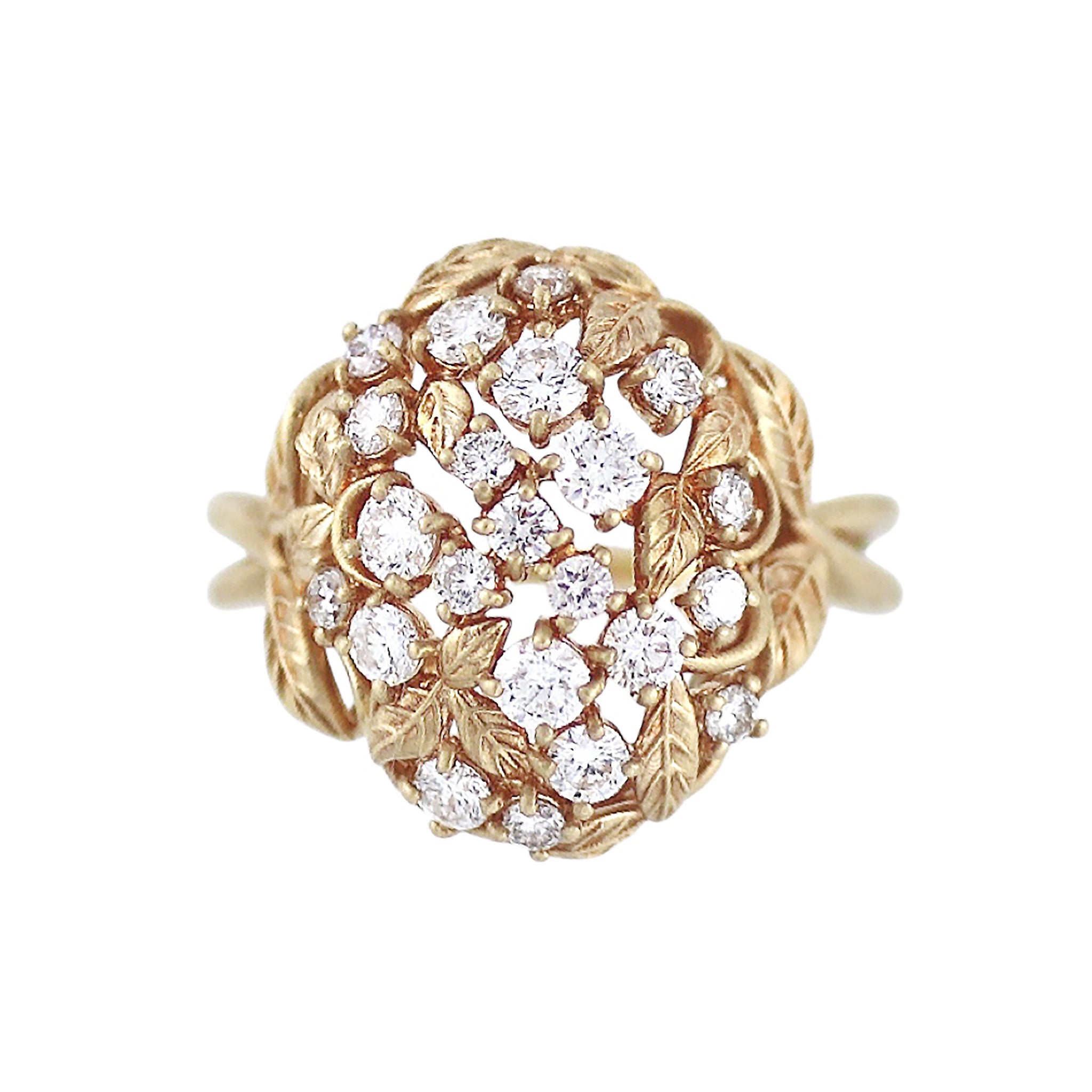 ダイヤモンド K10リング(4月誕生石)《M0090019》