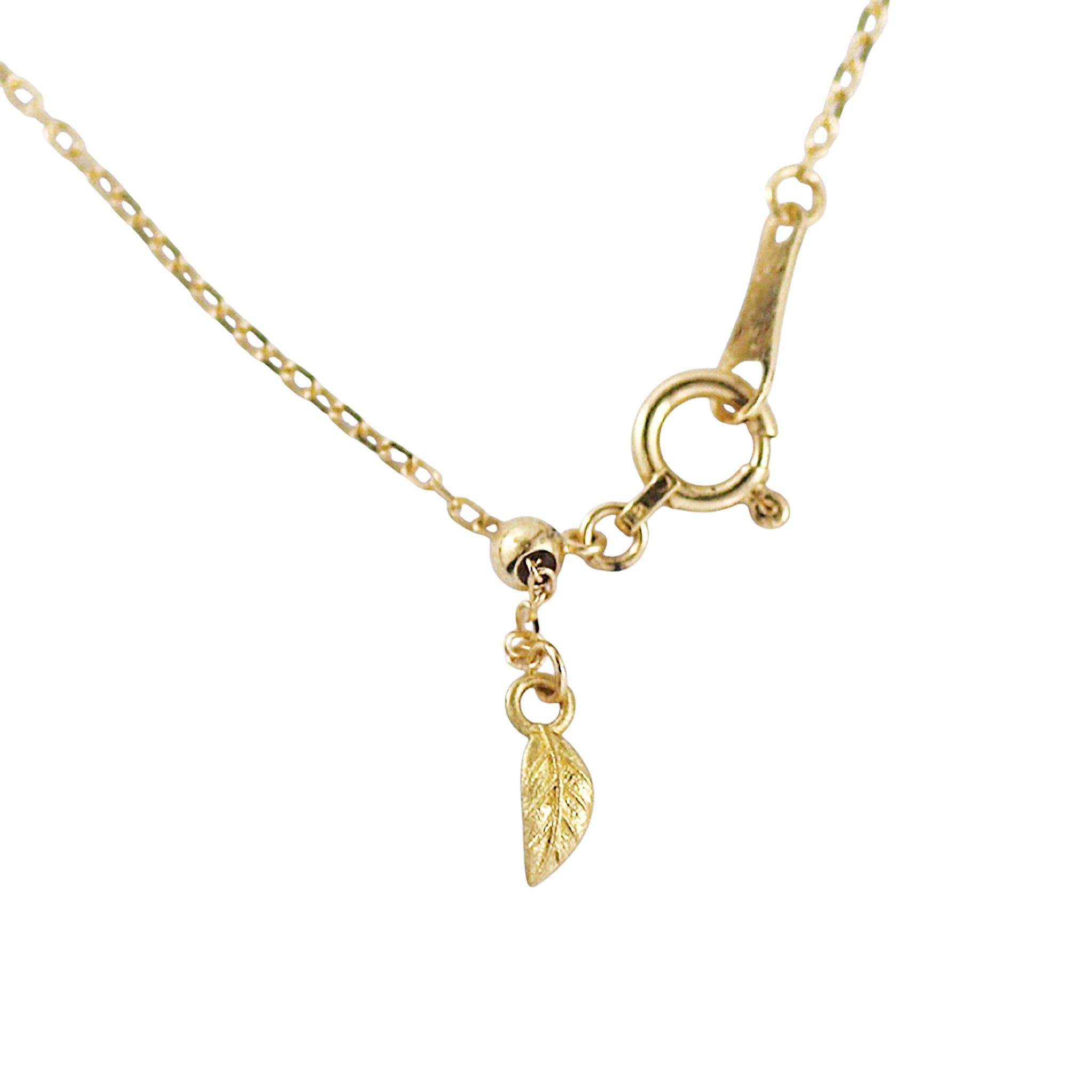 ダイヤモンド K10ネックレス(4月誕生石)《M0090020》