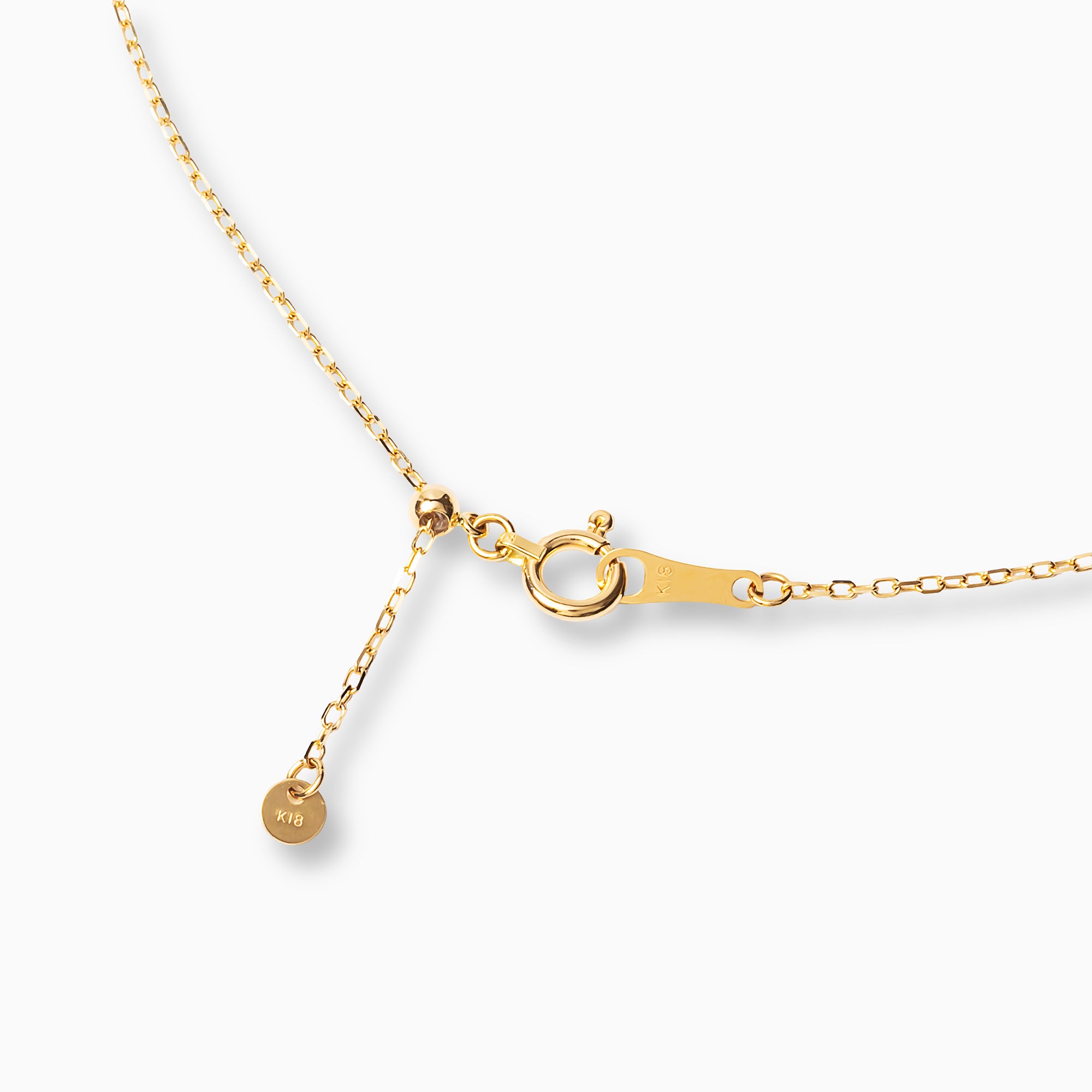 パール K18ネックレス(アコヤ真珠/6.5mm/ロング/80cm/6月誕生石)〈M0110007〉