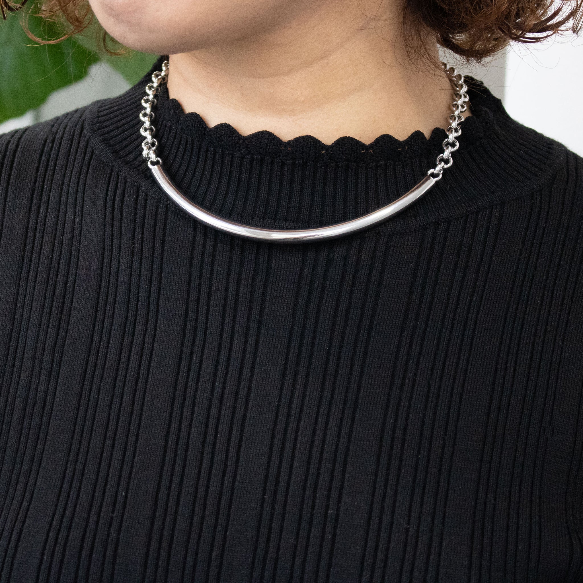 シルバーネックレス《M0120005》