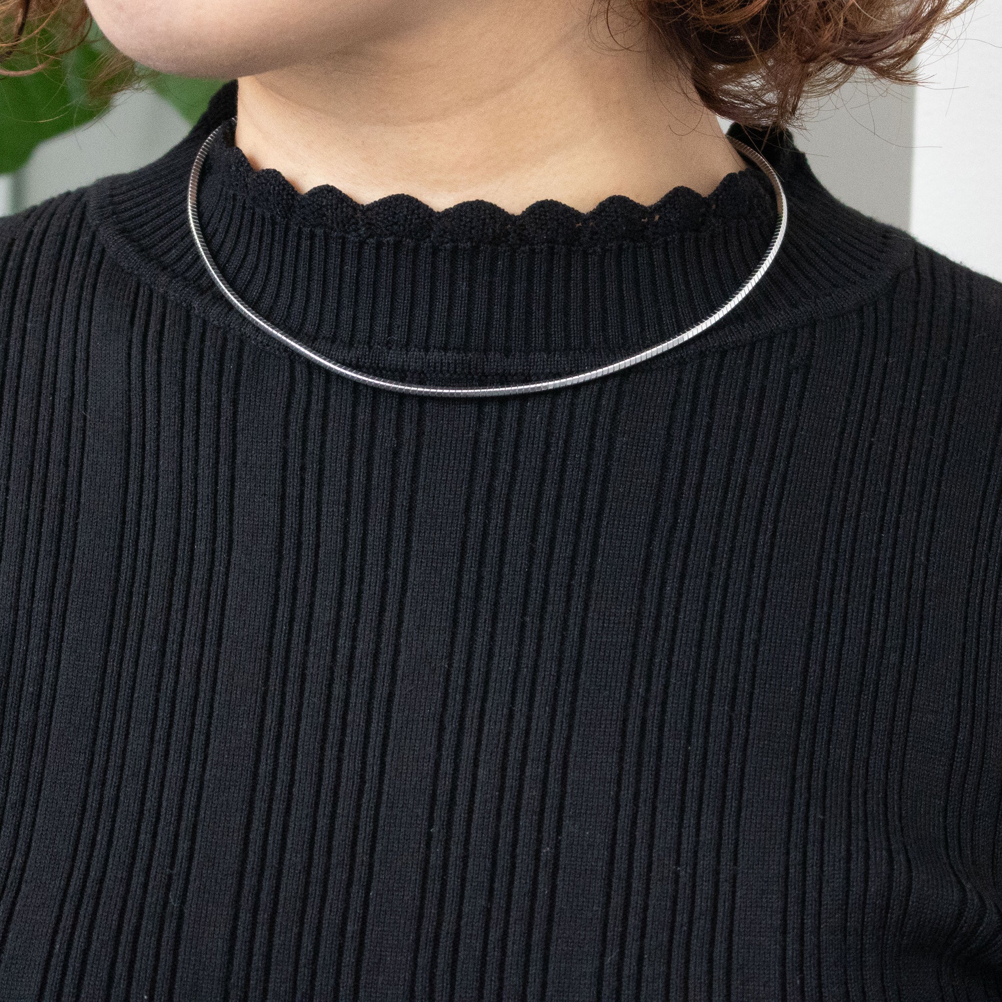 シルバーネックレス《M0120009》