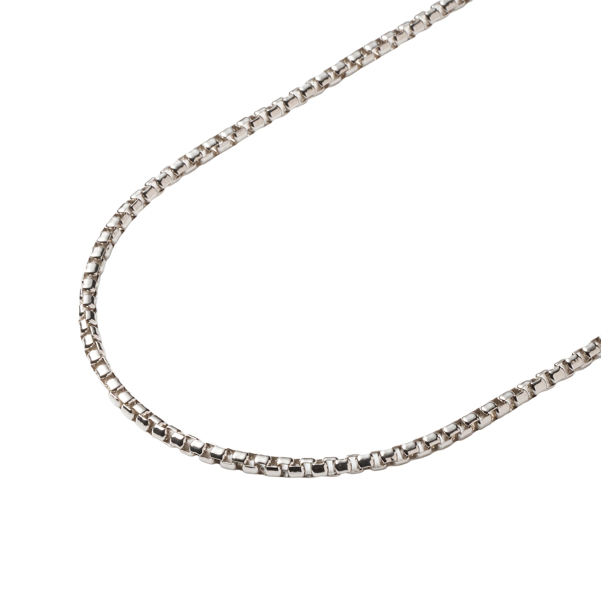 シルバーネックレス(イタリア製)《M0120019》