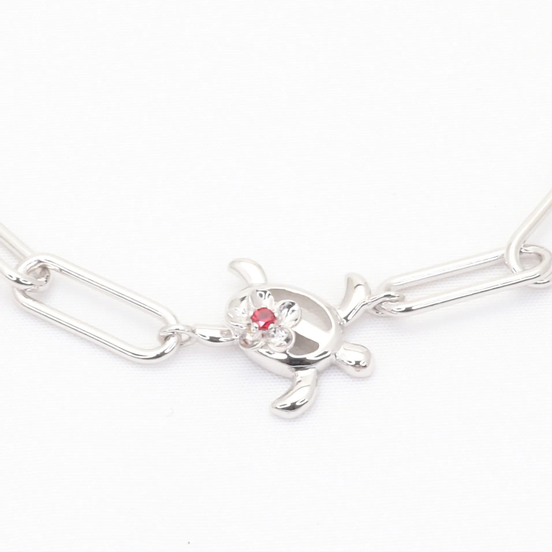 ルビー SVブレスレット(クレサンベール/モンプレジール/ホヌモチーフ)《WBCR4290》