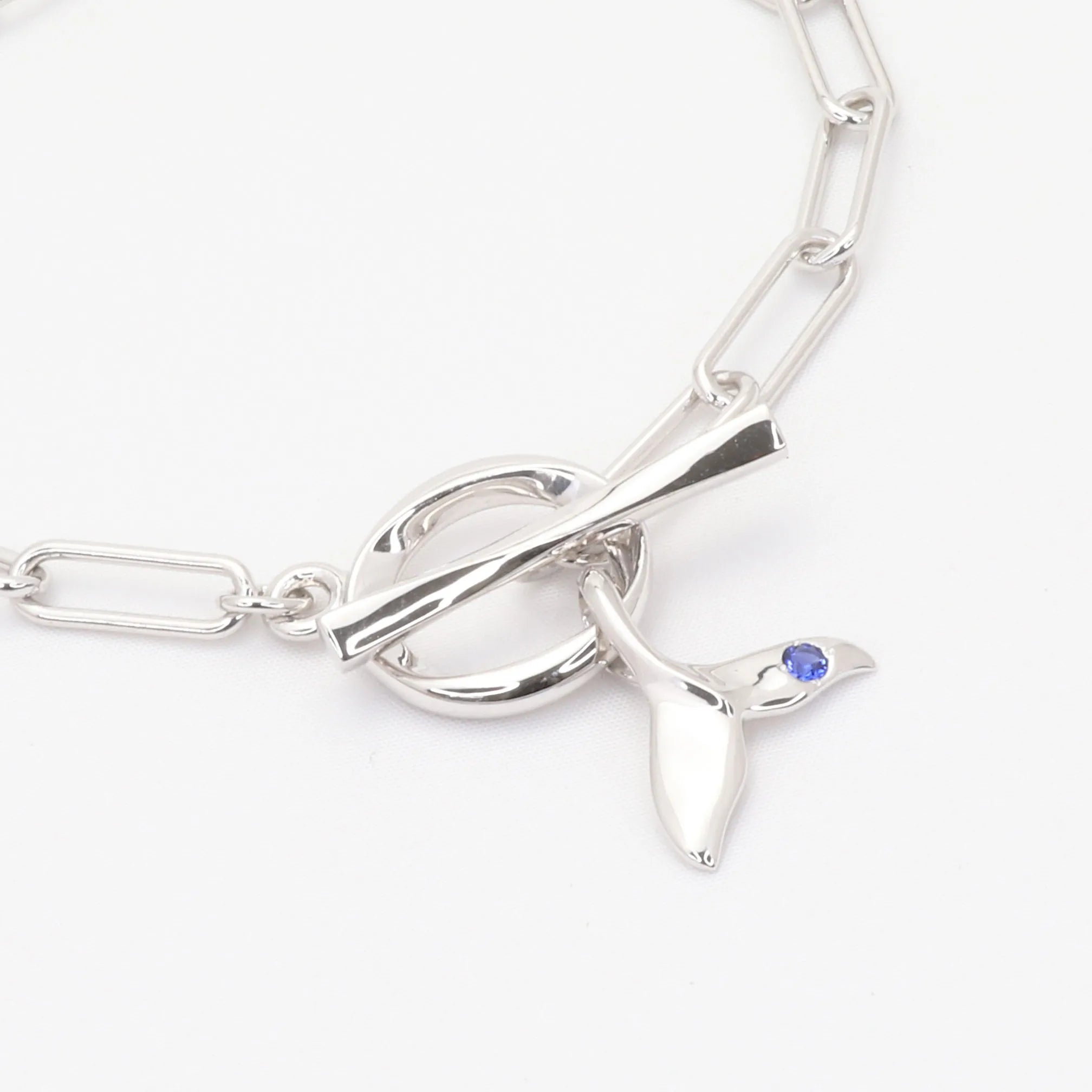 ブルーサファイア SVブレスレット(クレサンベール/モンプレジール/ホエールテール)《WBCS4289》