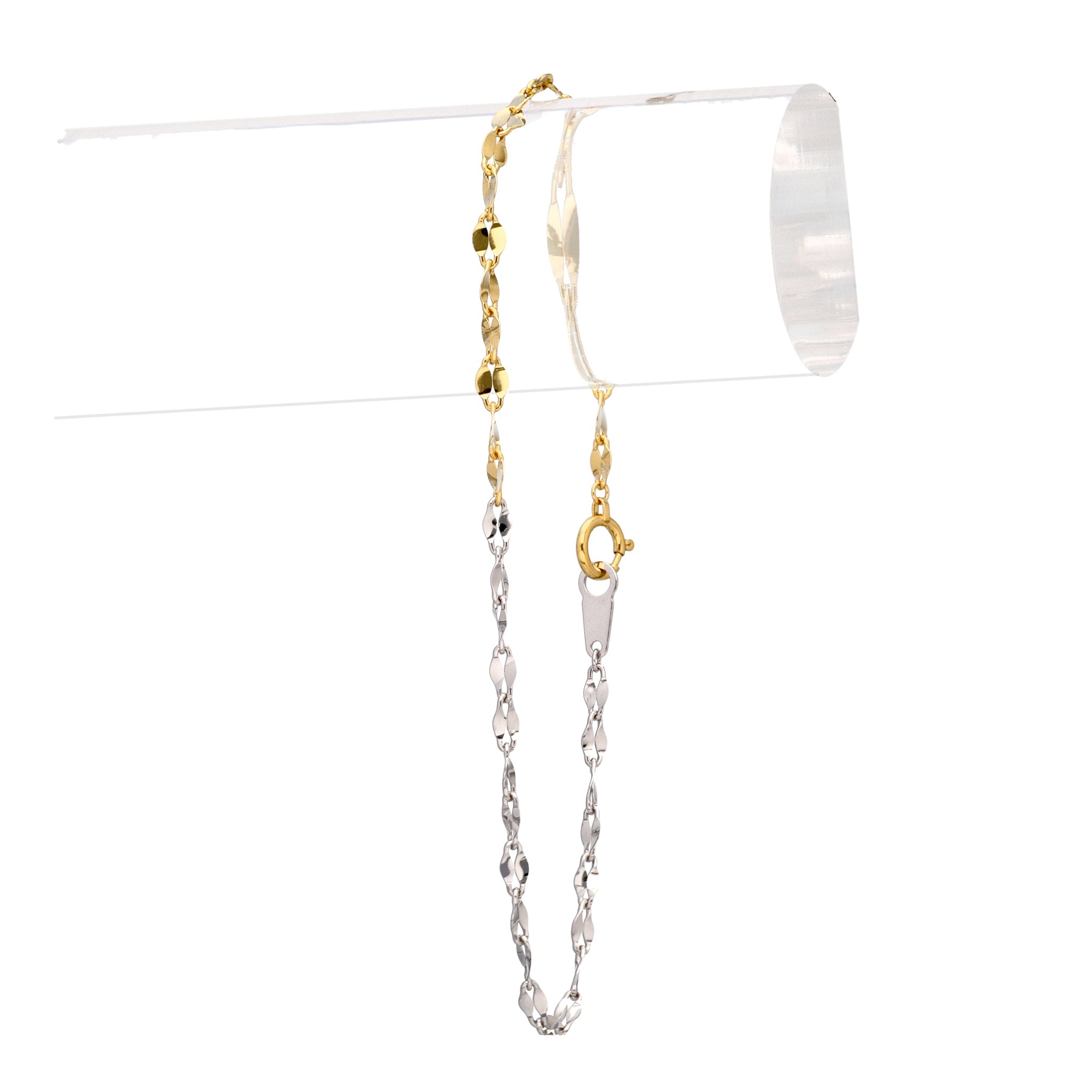 K24/PT999ブレスレット(純金/純プラチナ)《WBCY4179》