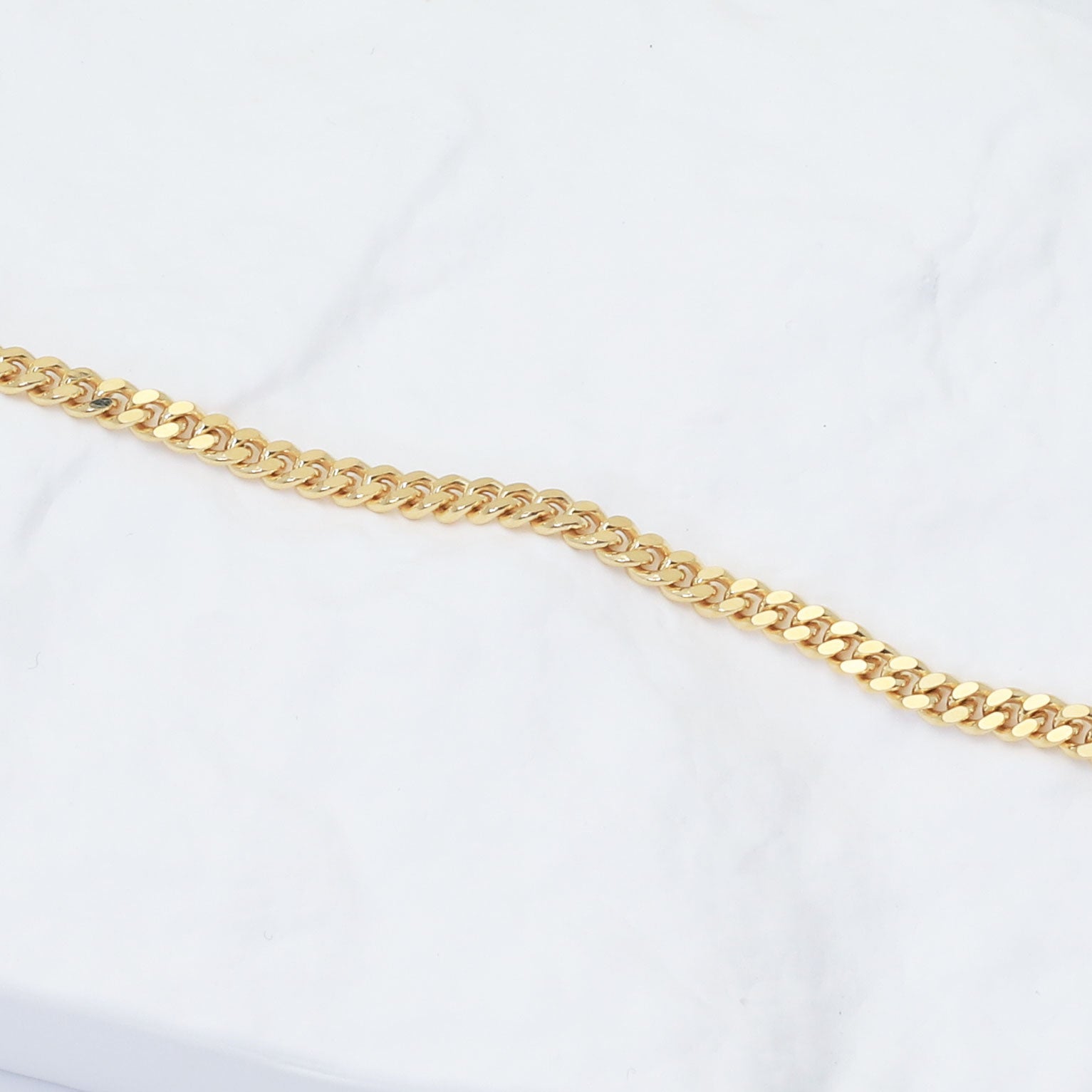 【5点限定】K18イエローゴールドブレスレット(喜平2面シングルカット/10g/18cm)≪JBCY2042≫