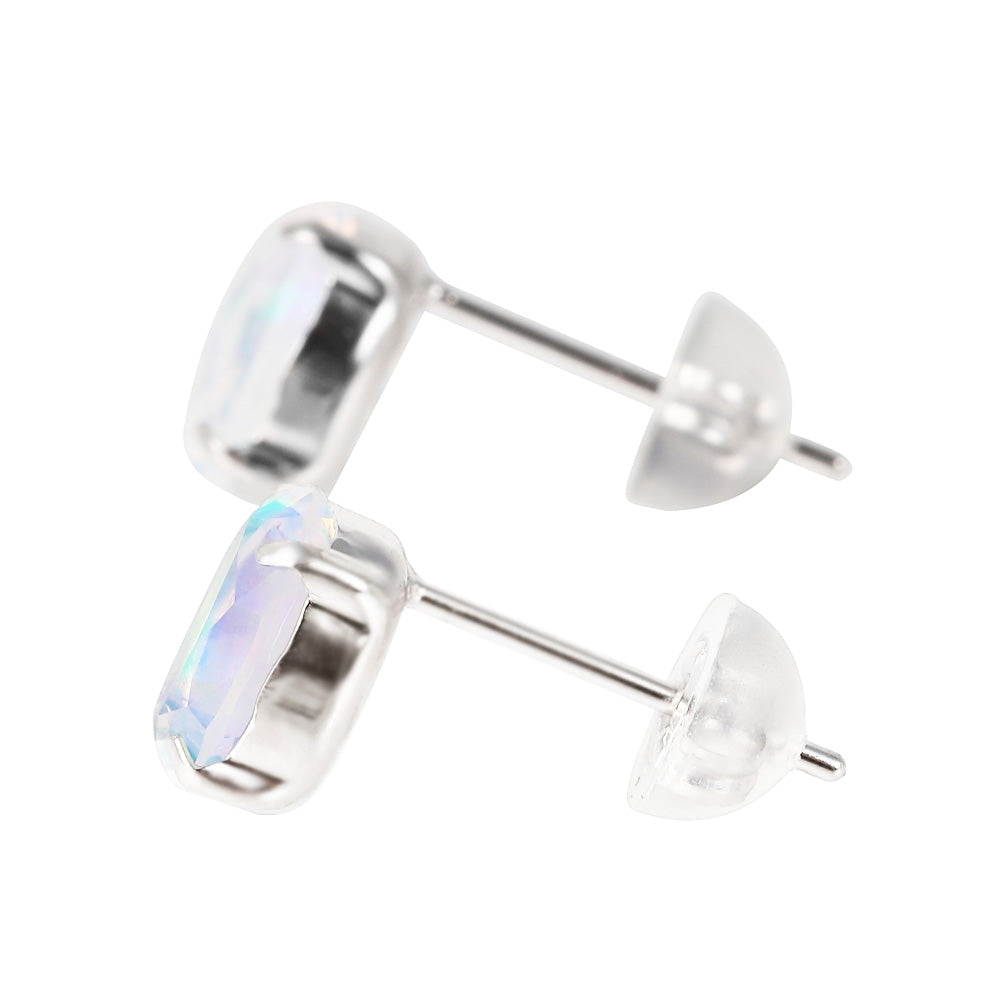 ウォーターオパール K18ピアス(クレサンベール/オーバル/10月誕生石)