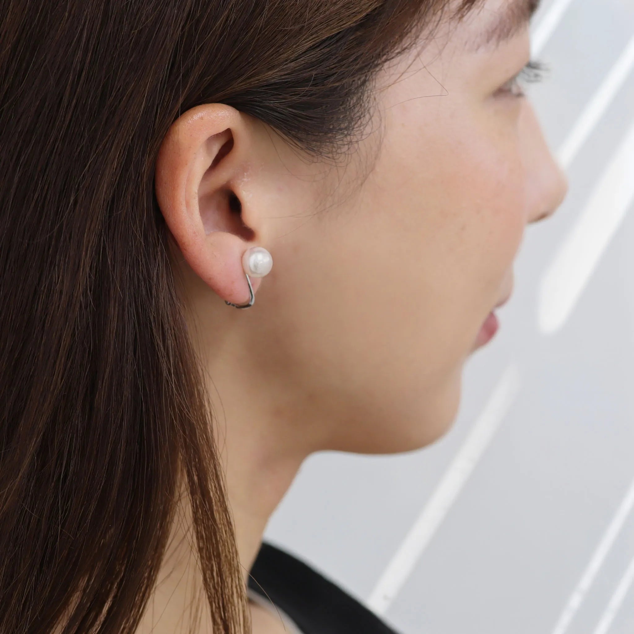 パール シルバーイヤリング(アコヤ真珠/8.0mm~8.5mm/6月誕生石)《WESQ3097》