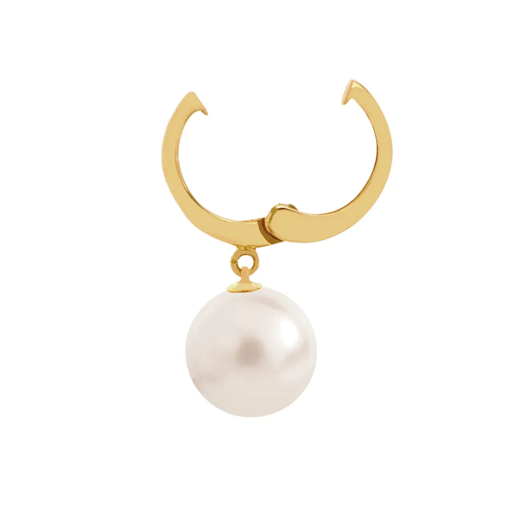 パール K18イヤリング(アコヤ真珠 /8.0mmUP/ピアリング/6月誕生石)《WESQ3728》