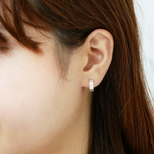 K18 /K14イヤリング(ピアリング/マルチカラー/リバーシブル/マット)《WESY3527》