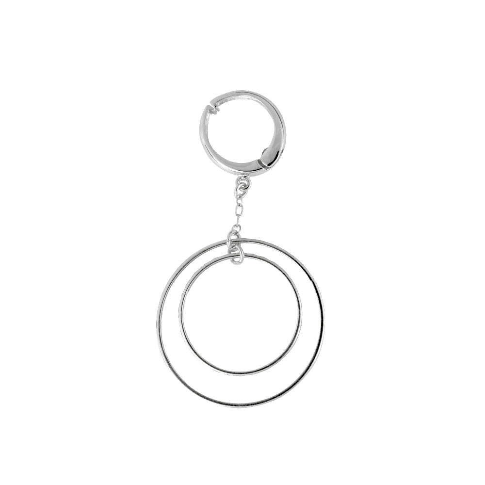 K14イヤリング(ピアリング/ベゼル/サークル)《WESY3529》