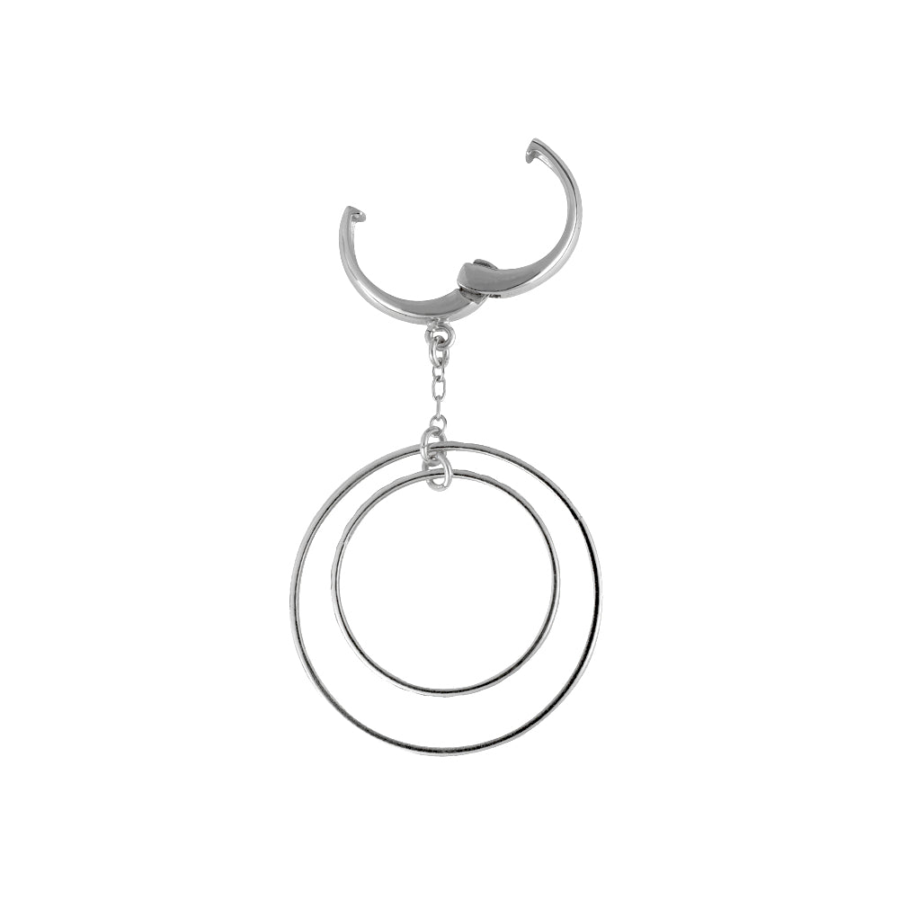 K14イヤリング(ピアリング/ベゼル/サークル)《WESY3529》