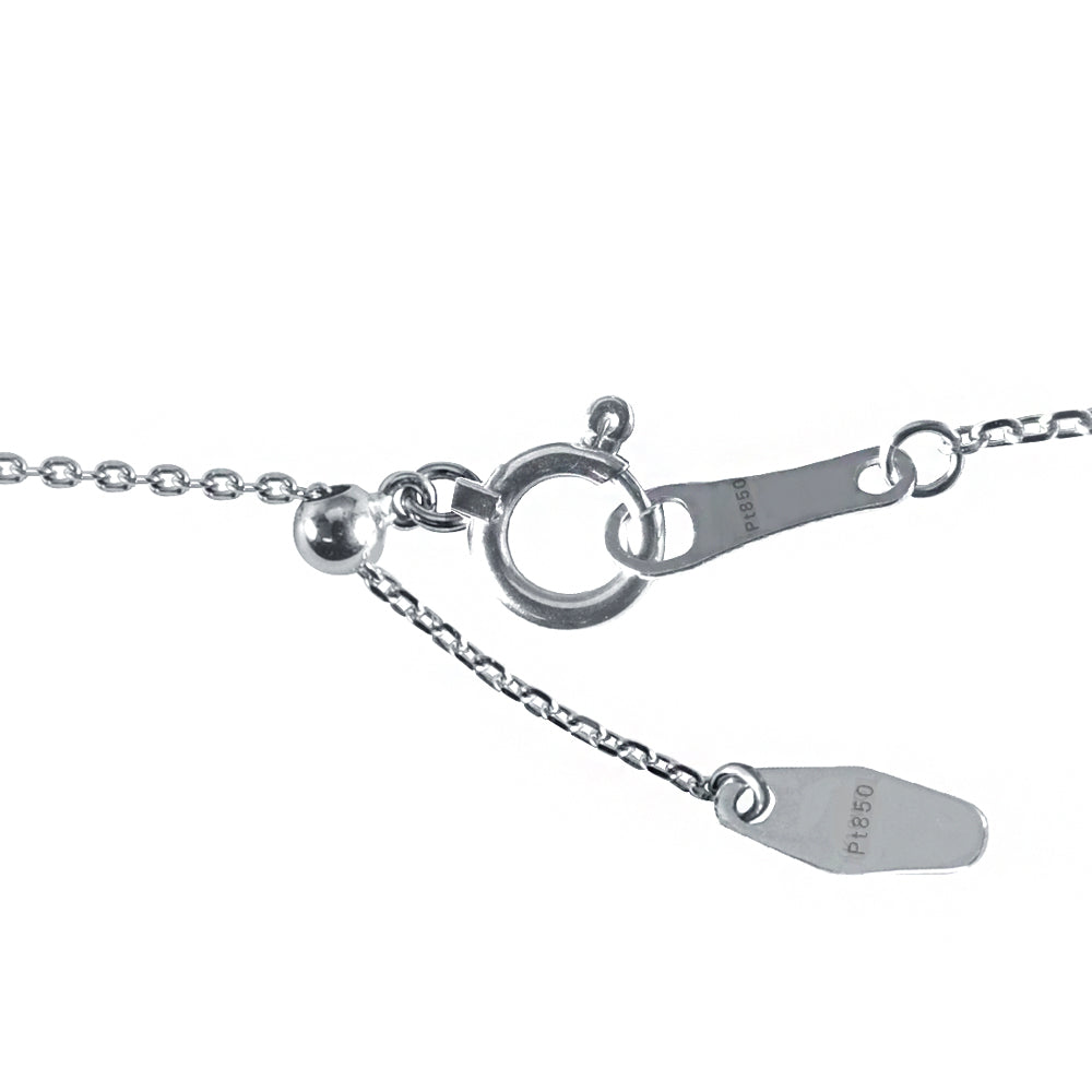 プラチナチェーン(アズキ/幅0.9mm/45cm/フリーアジャスター)《WNKY3649》