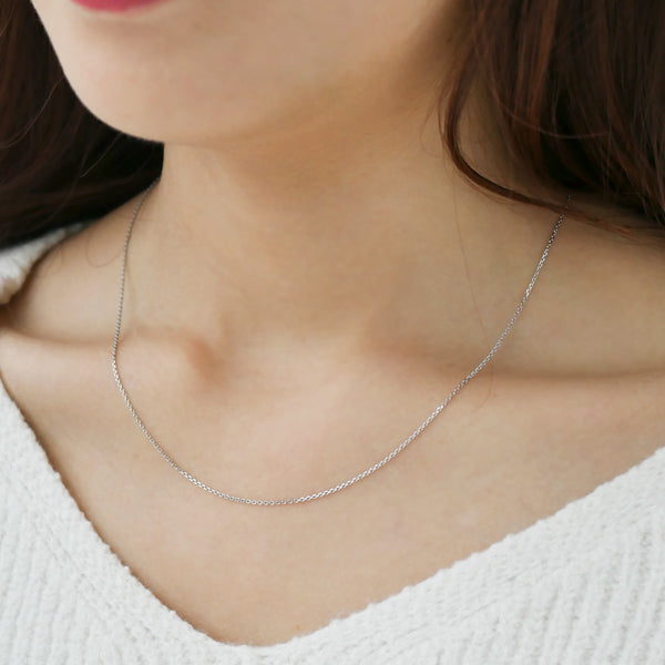 PTチェーン(アズキ/幅1.0mm/45cm/フリーアジャスター)《WNKY3653》