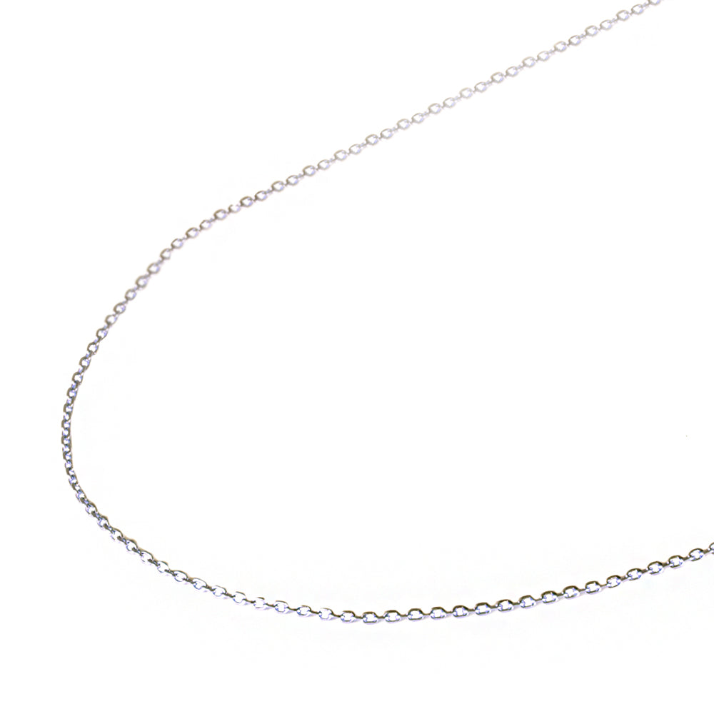 プラチナチェーン(アズキ/幅1.1mm/45cm/フリーアジャスター)《WNKY3657》