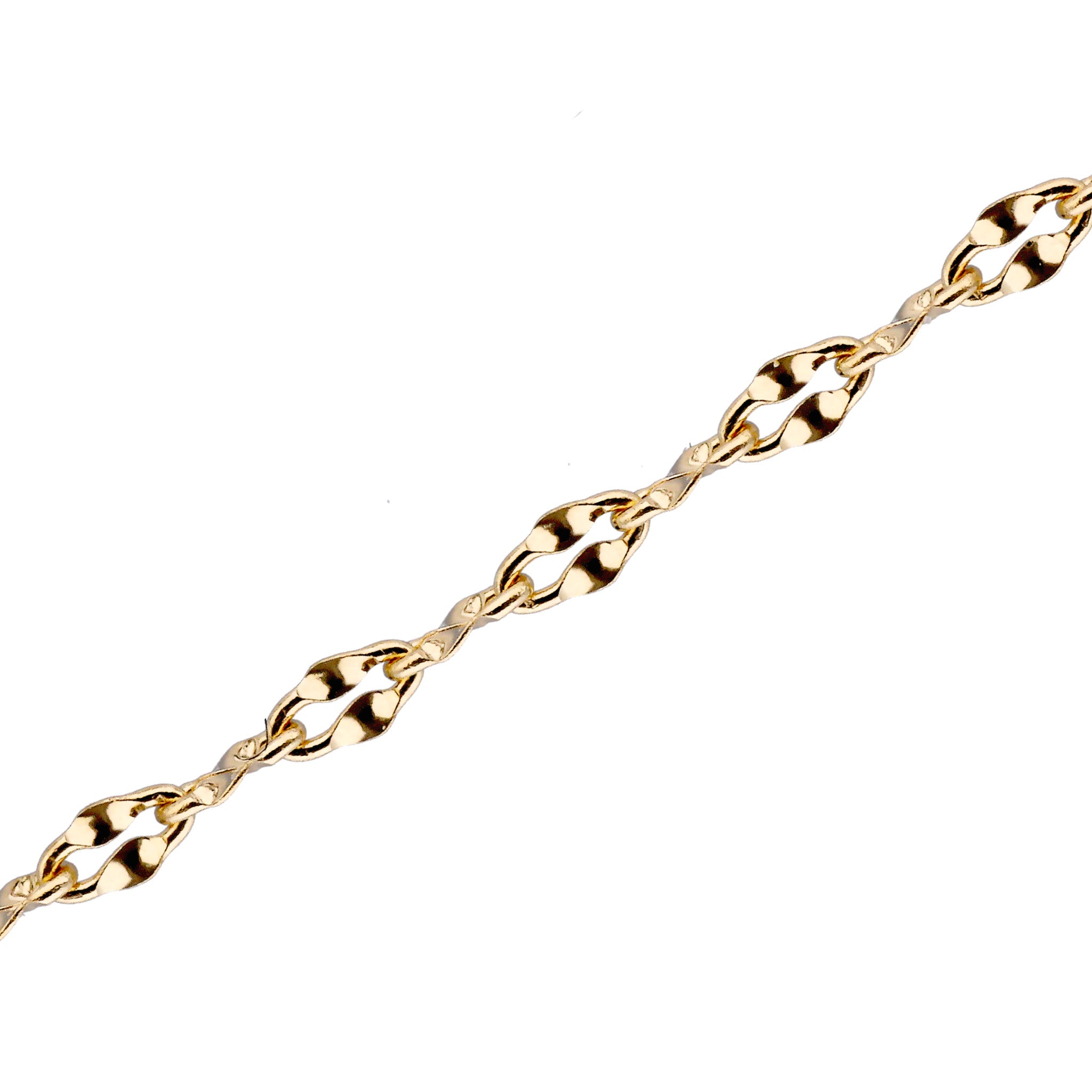 K18ネックレス(モーグルチェーン/45㎝/幅1.0mm)《WNKY4286》