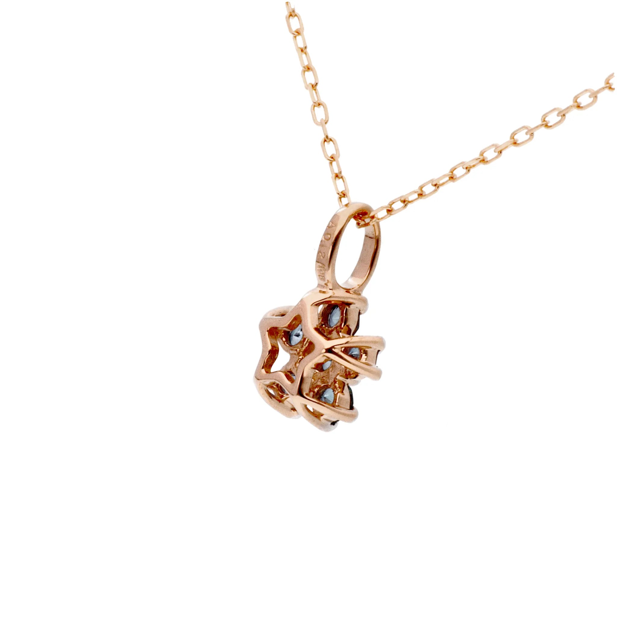 アレキサンドライト K18ネックレス(クレサンベール/サクラ/K18ピンクゴールド/6月誕生石)《WPDA4175》