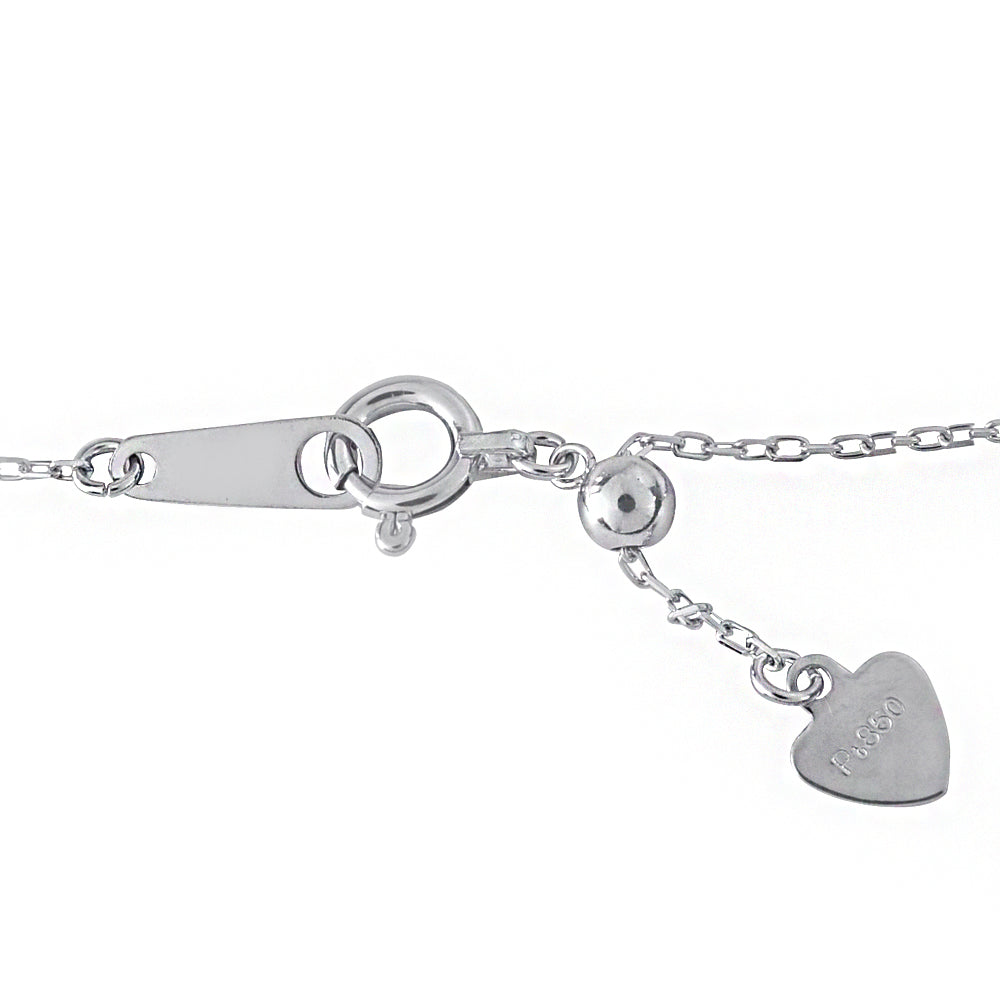 ダイヤモンド プラチナネックレス(計0.3カラット/テニス/ライン/4月誕生石)《WPDD3471》