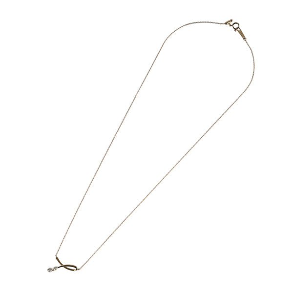 ダイヤモンド K18ネックレス(計0.11カラット/H&C/4月誕生石)《WPDD4028》