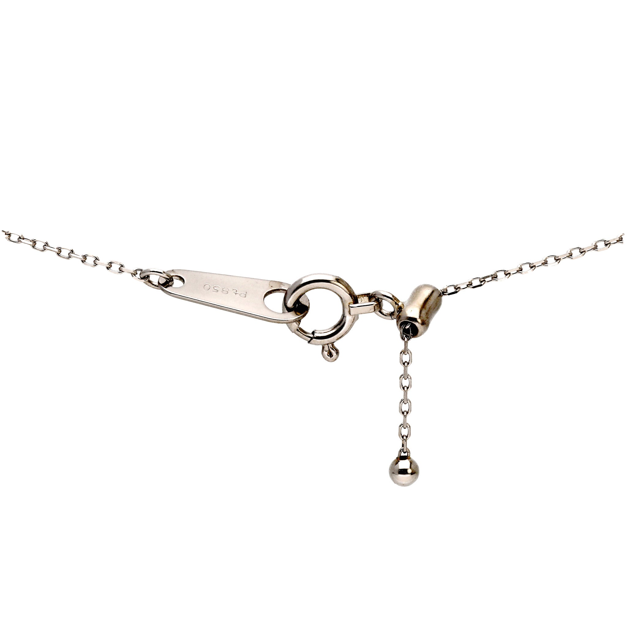 イエローダイヤモンド プラチナネックレス(F.V.Y/0.5ct/クッションカット/グレーディングレポート付)《WPDD4258》