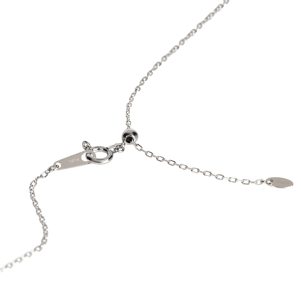 エメラルド/ダイヤモンドプラチナネックレス(クレサンベール/5月誕生石)