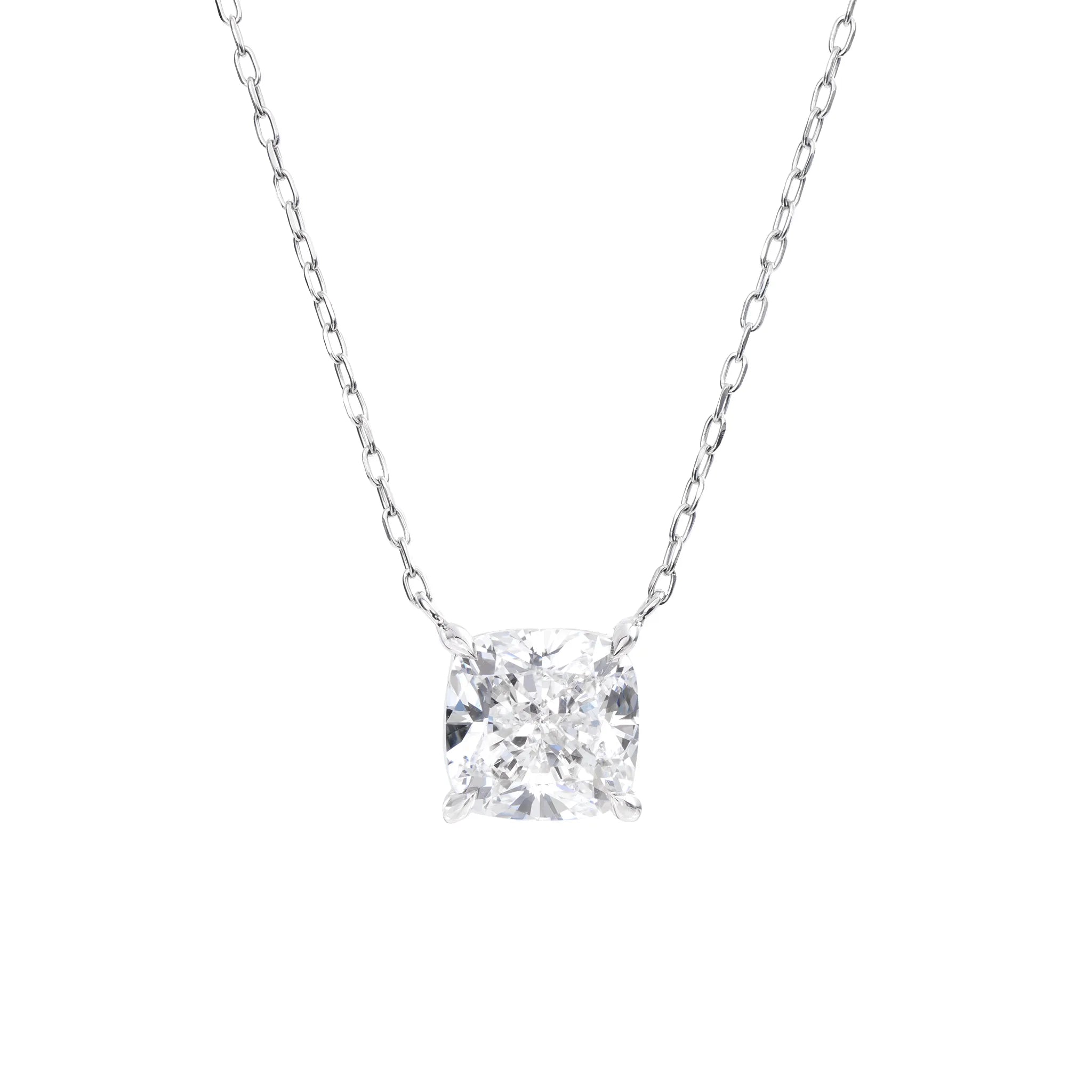 ダイヤモンド プラチナネックレス(ラボグロウン/3.05ct/鑑別書付)《WPDG0008》