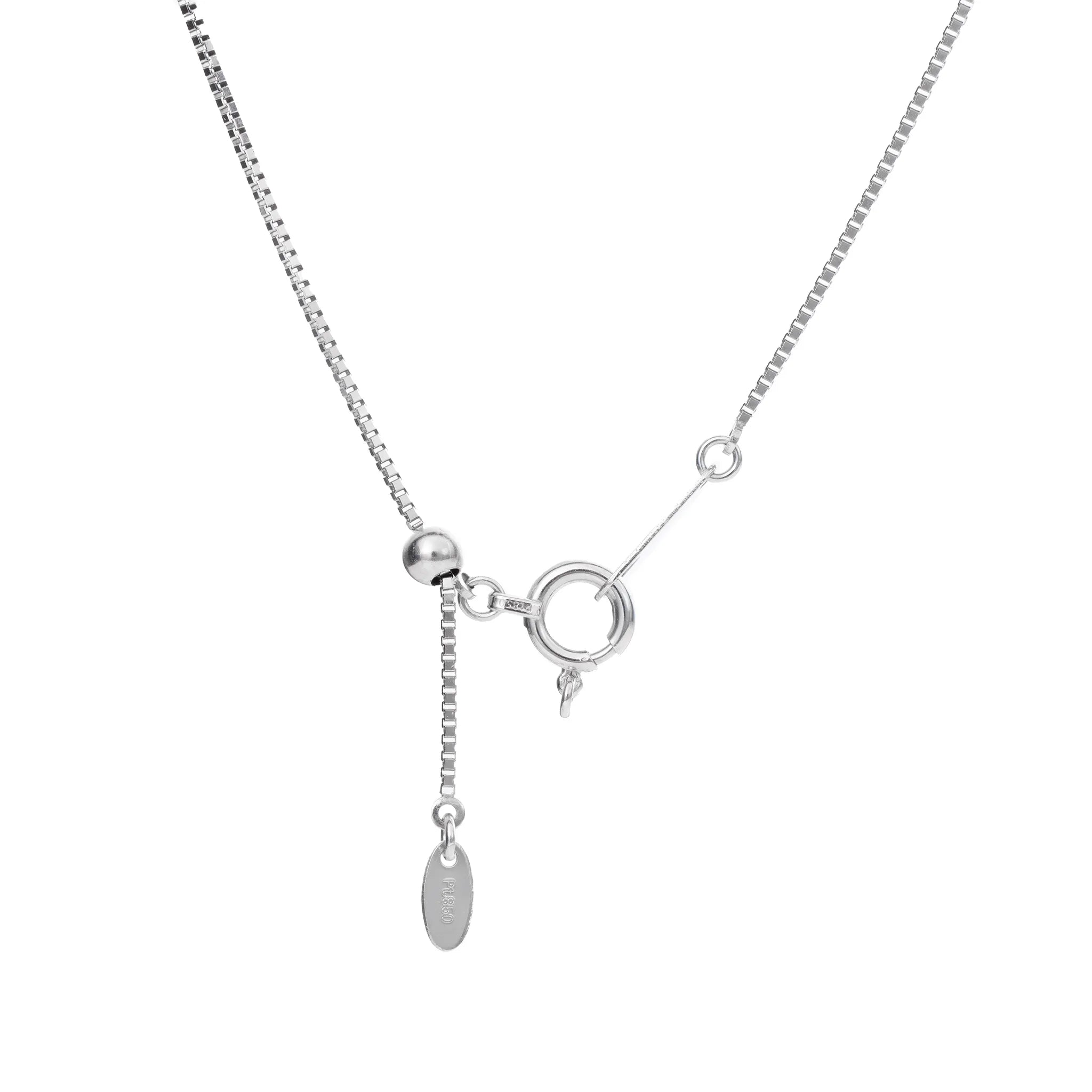 ピンクダイヤモンド プラチナネックレス(ラボグロウン/フクリン/1.00ct/鑑別書付)《WPDG0022》