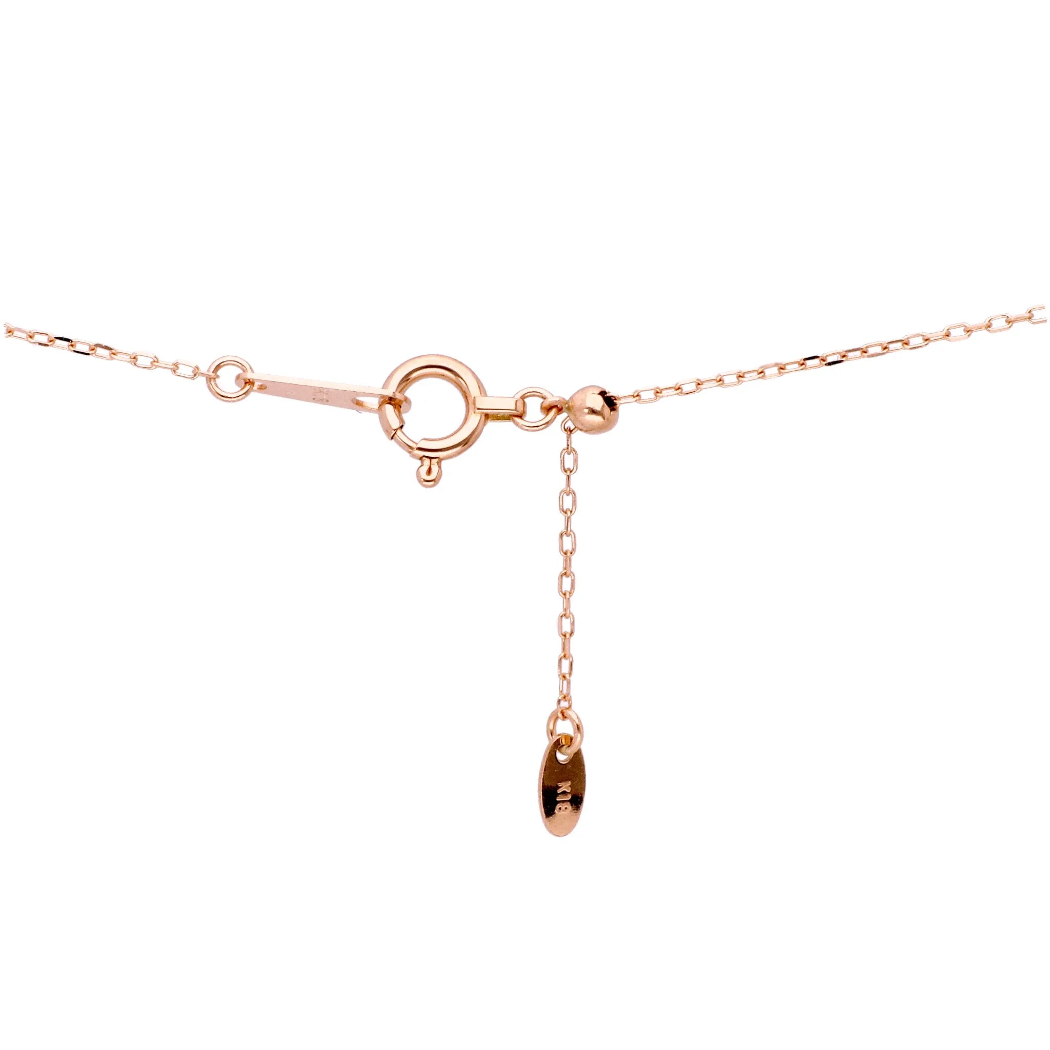 ルビー K18ネックレス(クレサンベール/サクラ/K18ピンクゴールド/7月誕生石)《WPDR4175》