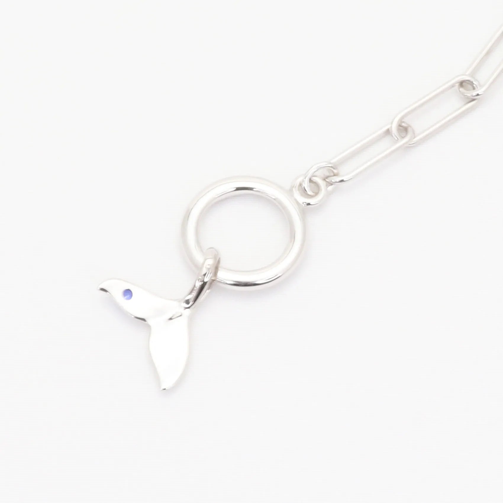 ブルーサファイア SVネックレス(クレサンベール/モンプレジール/ホエールテール)《WPDS4289》