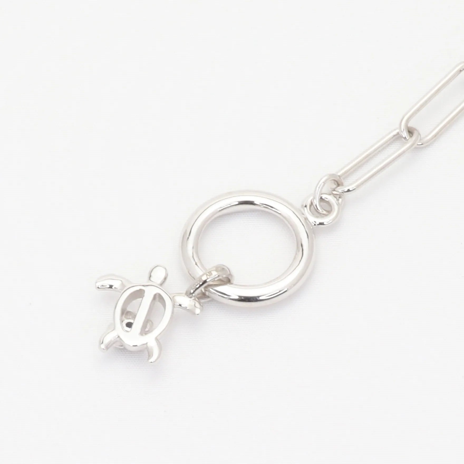 ブルーサファイア SVネックレス(クレサンベール/モンプレジール/ホヌモチーフ)《WPDS4290》